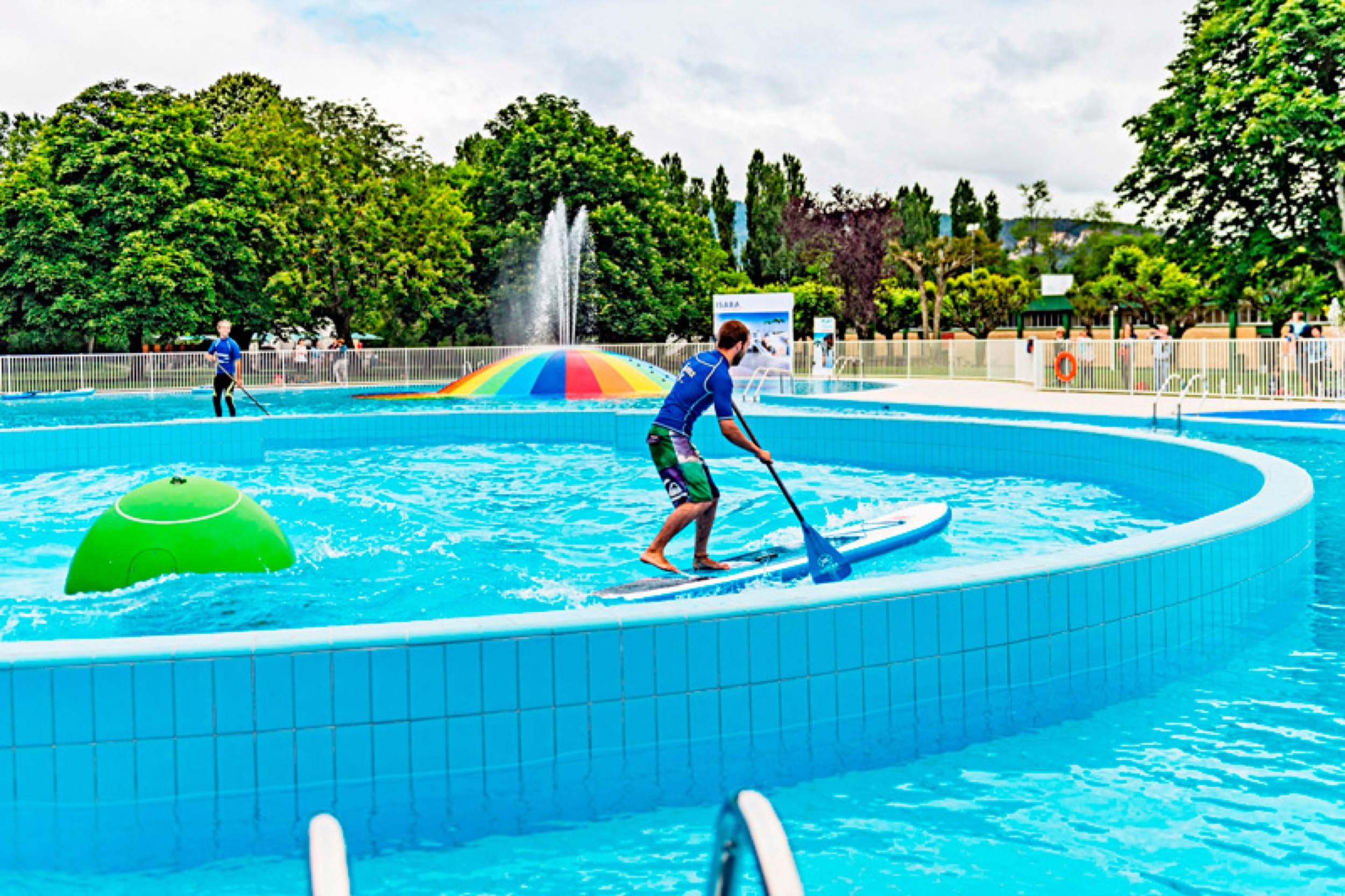 Technical Flooring in Public Pools Projects