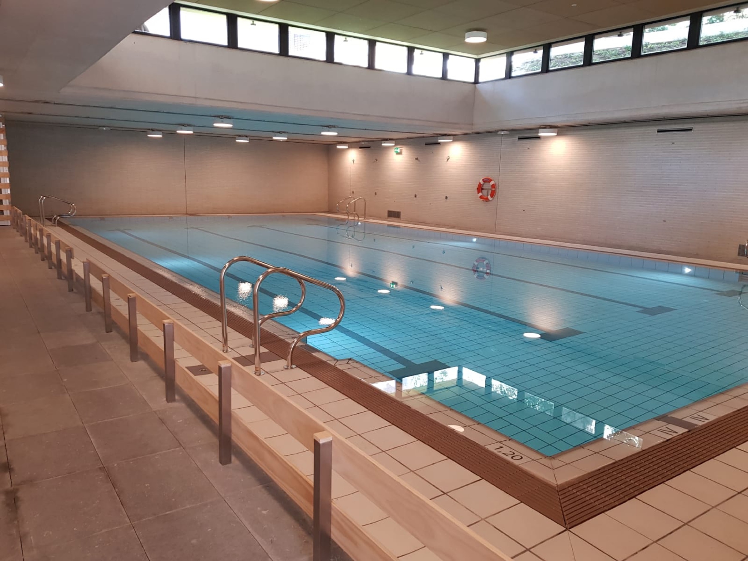 Technical Flooring in Public Pools Projects