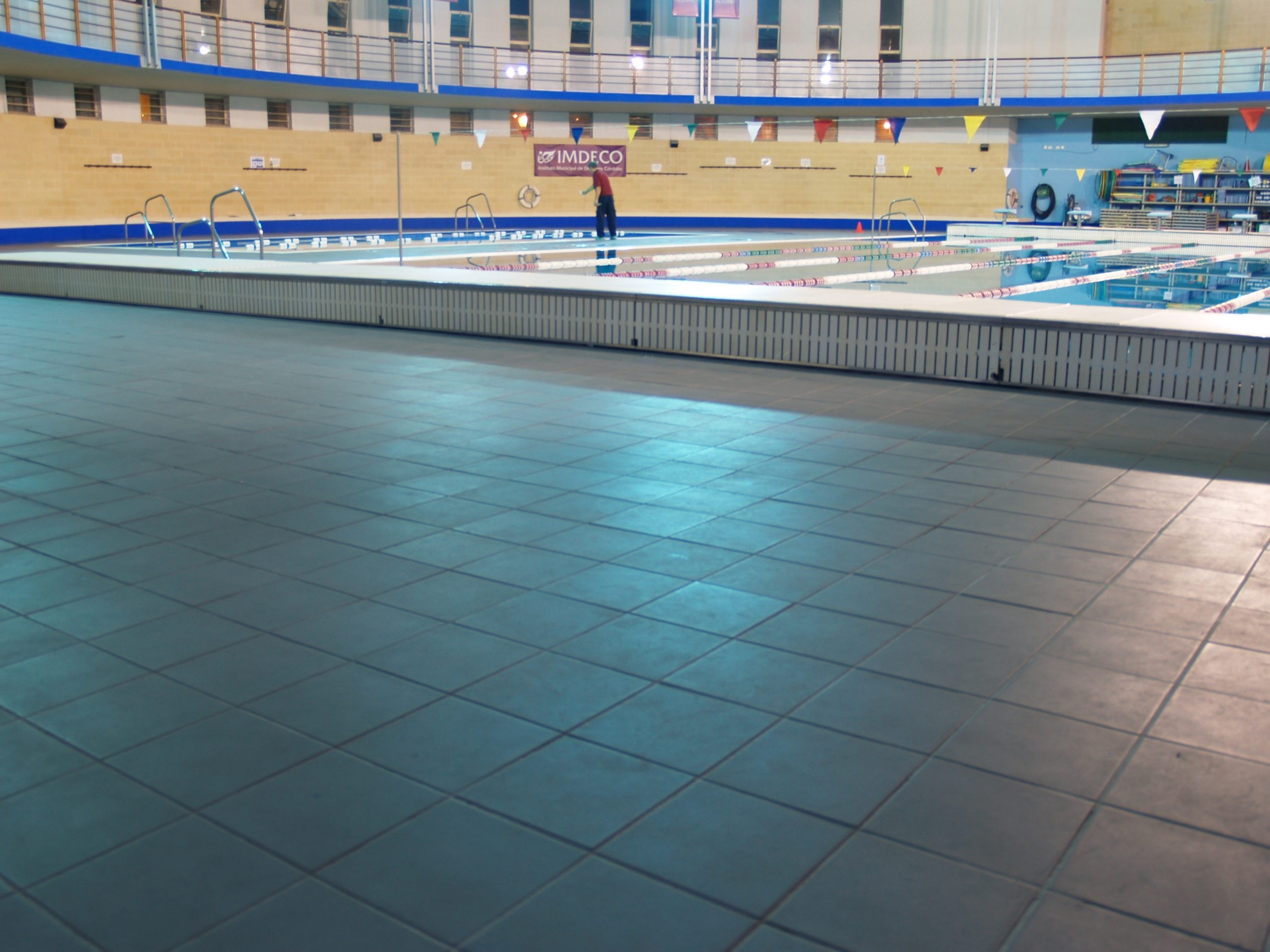 Technical Flooring in Public Pools Projects