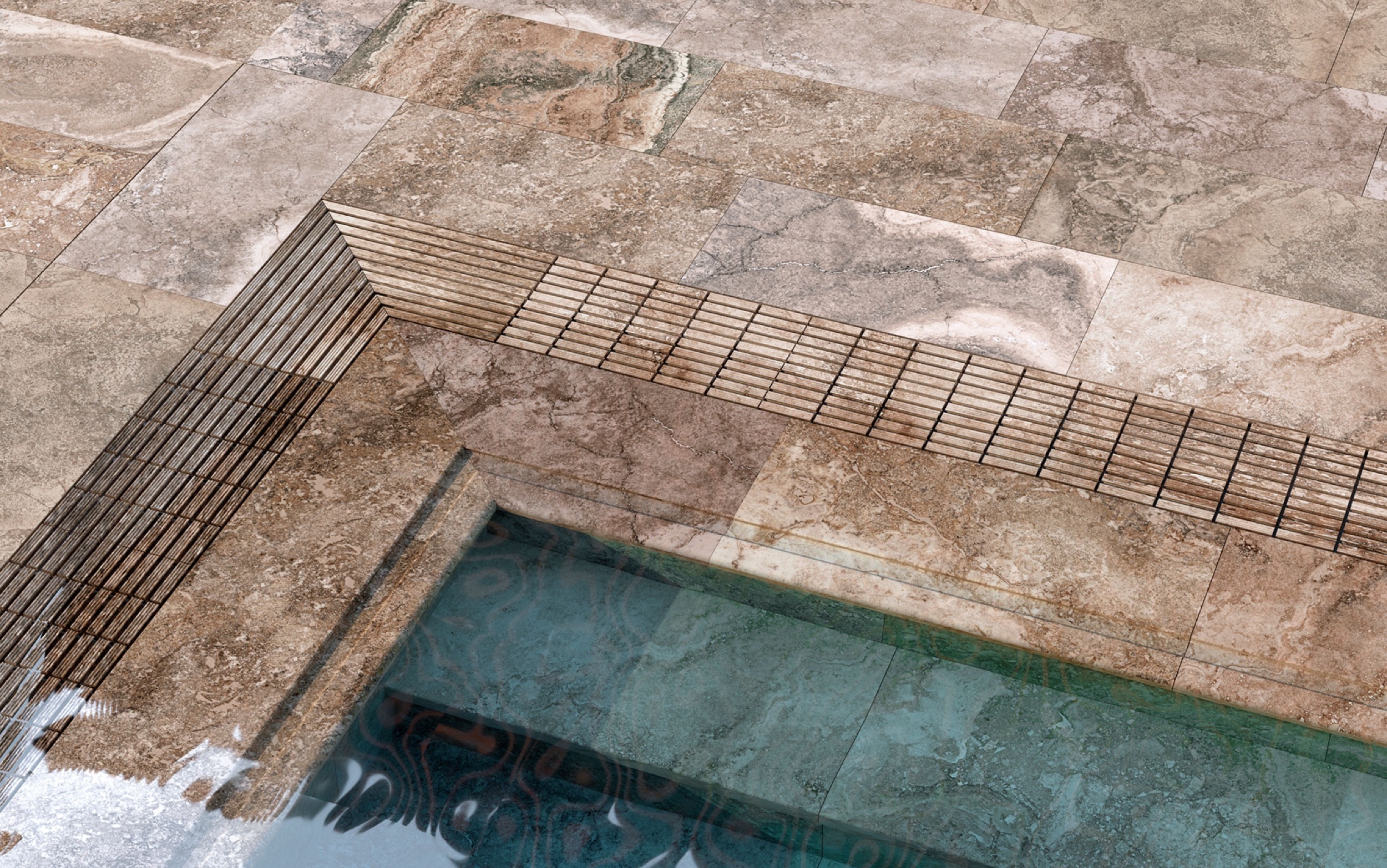 Residential and Pool Flooring - Stone