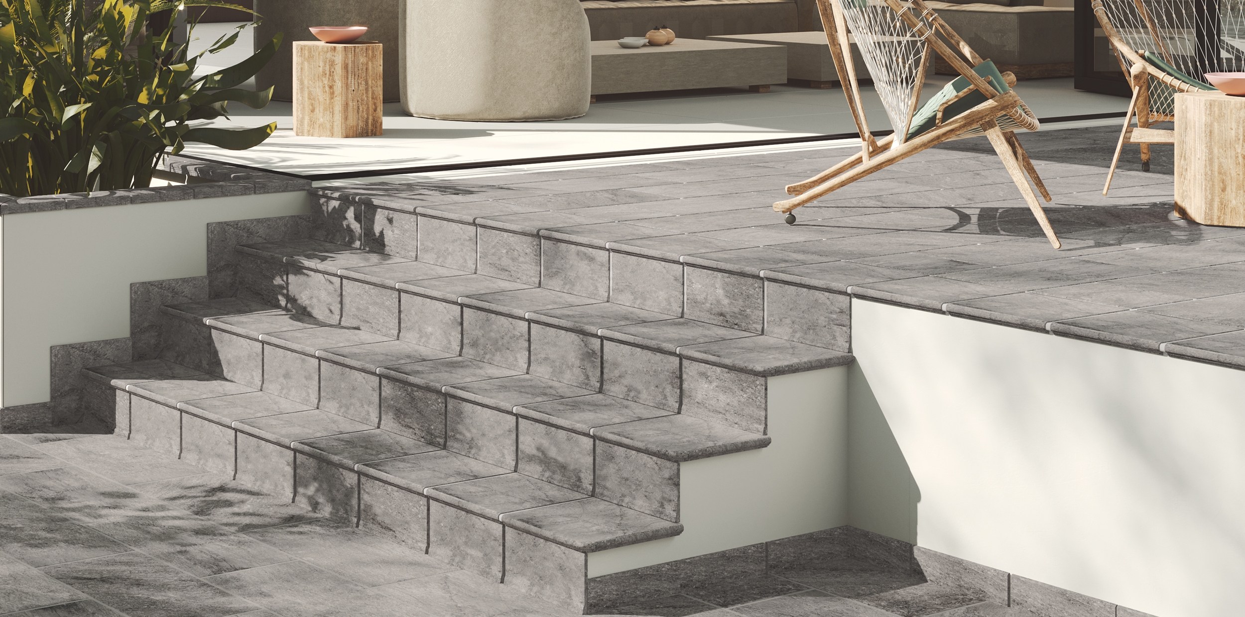 Residential and Pool Flooring - Stone