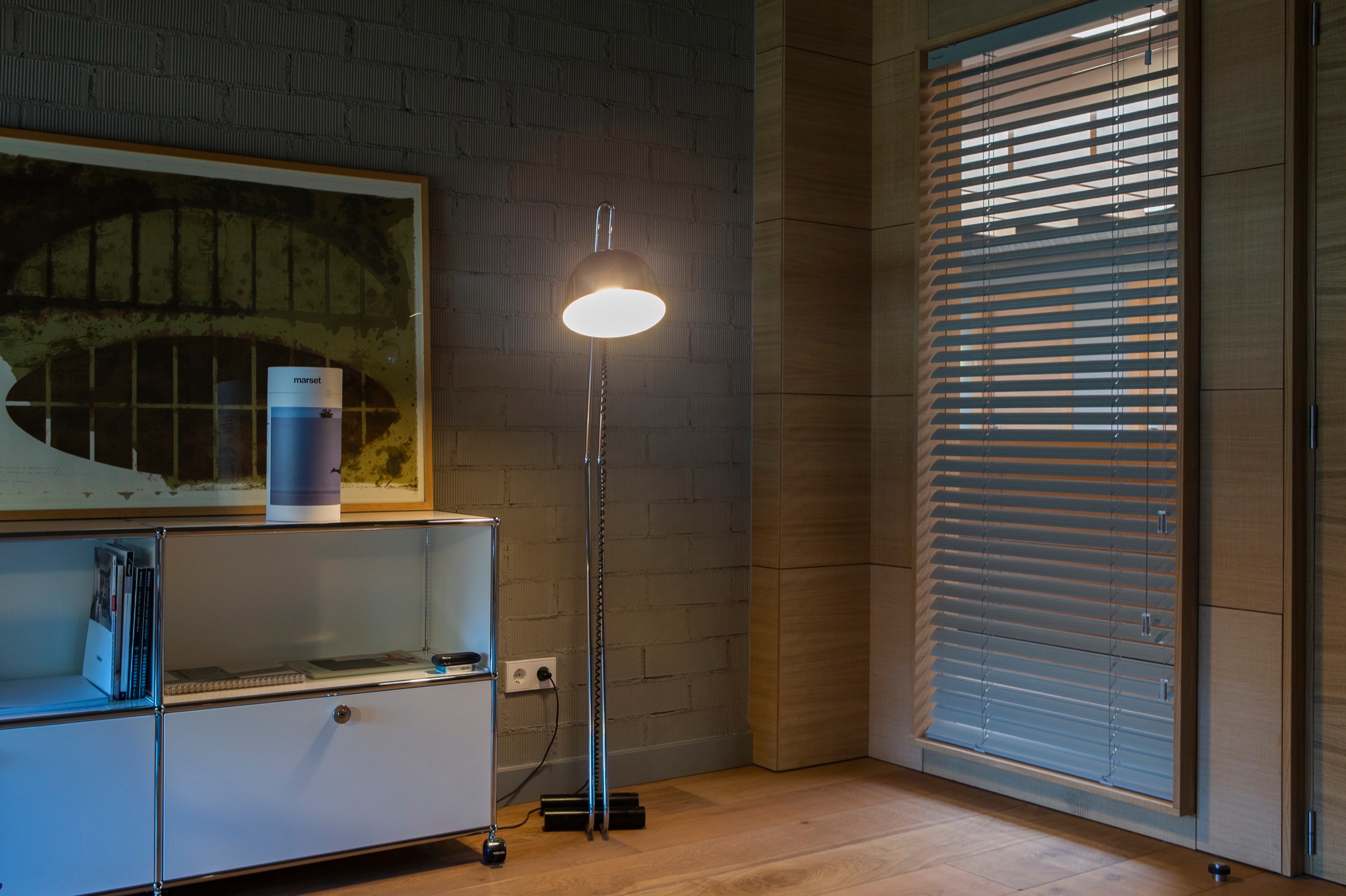 Roller Shades in Marset Headquarters