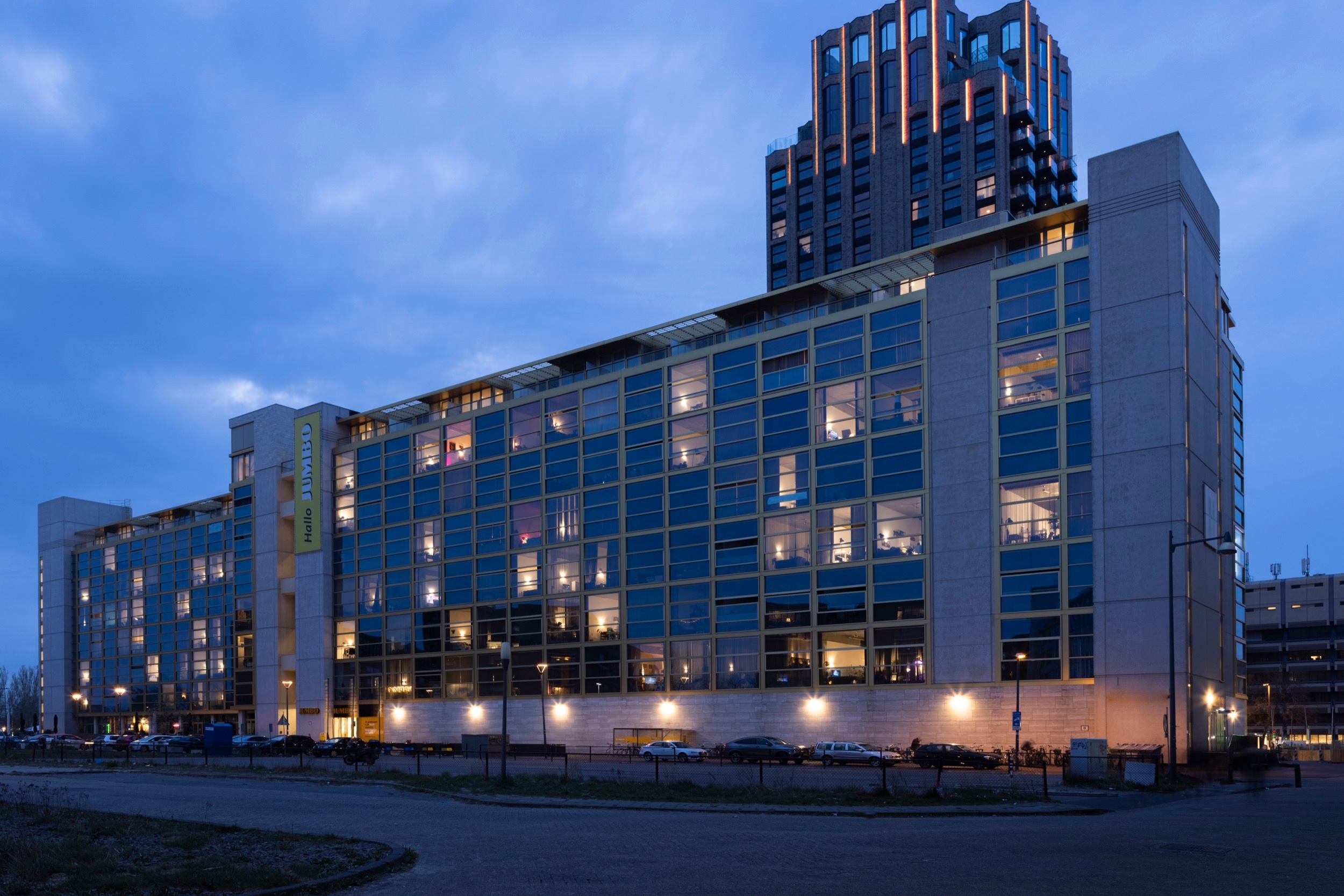 Vertical Blinds in Woongebouw Lighting