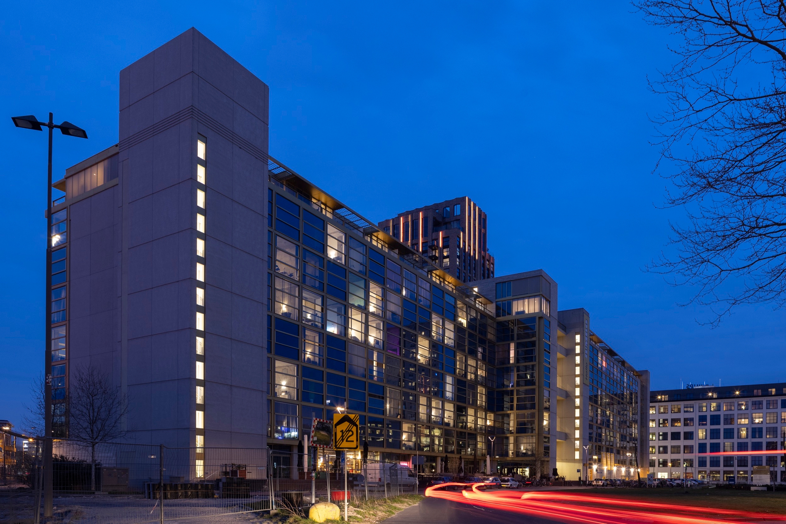 Vertical Blinds in Woongebouw Lighting