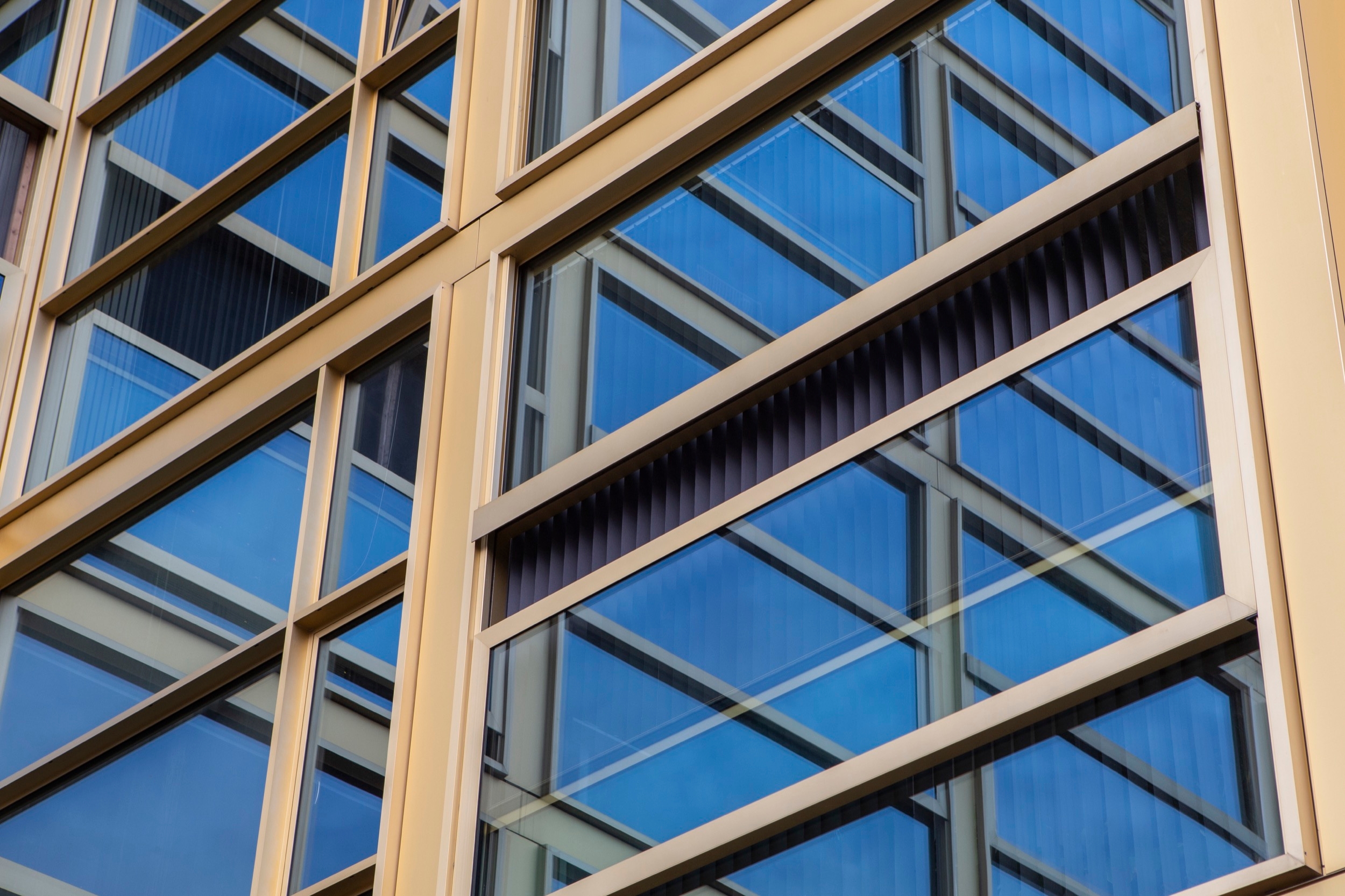 Vertical Blinds in Woongebouw Lighting