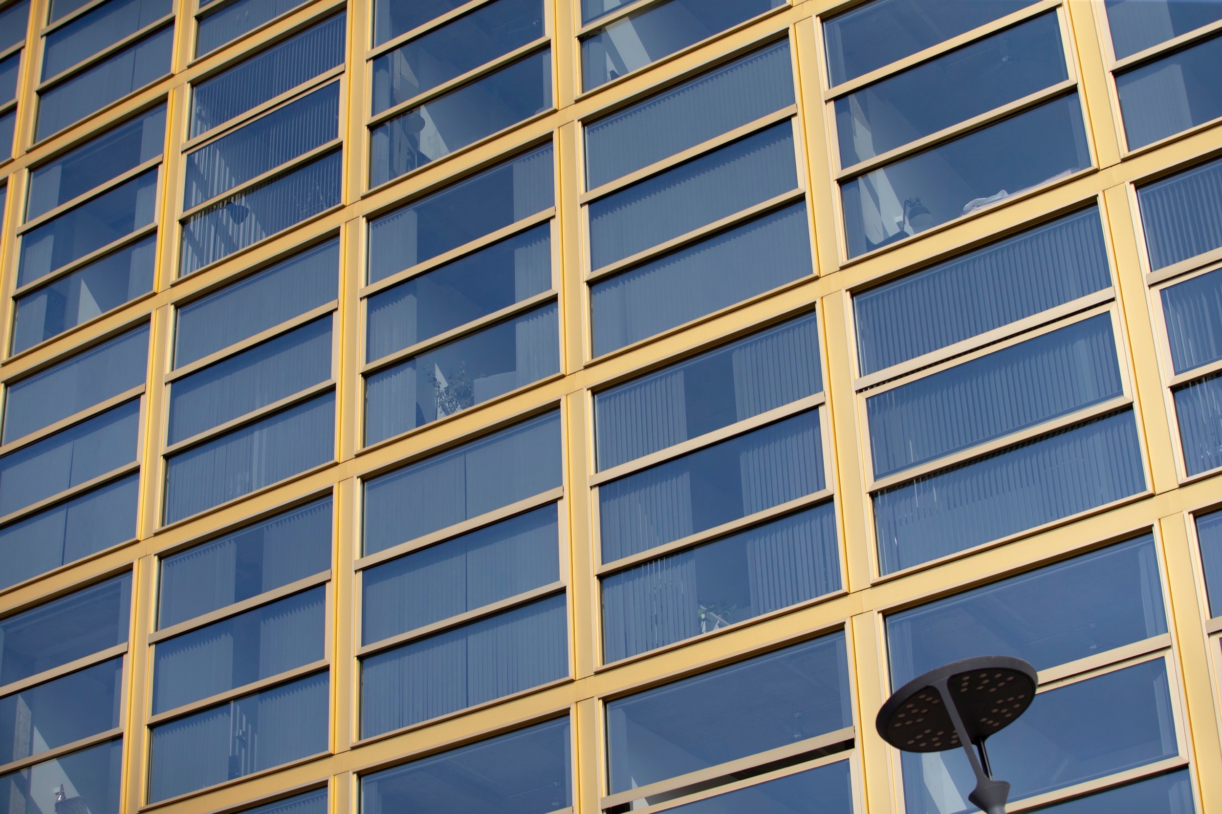 Vertical Blinds in Woongebouw Lighting