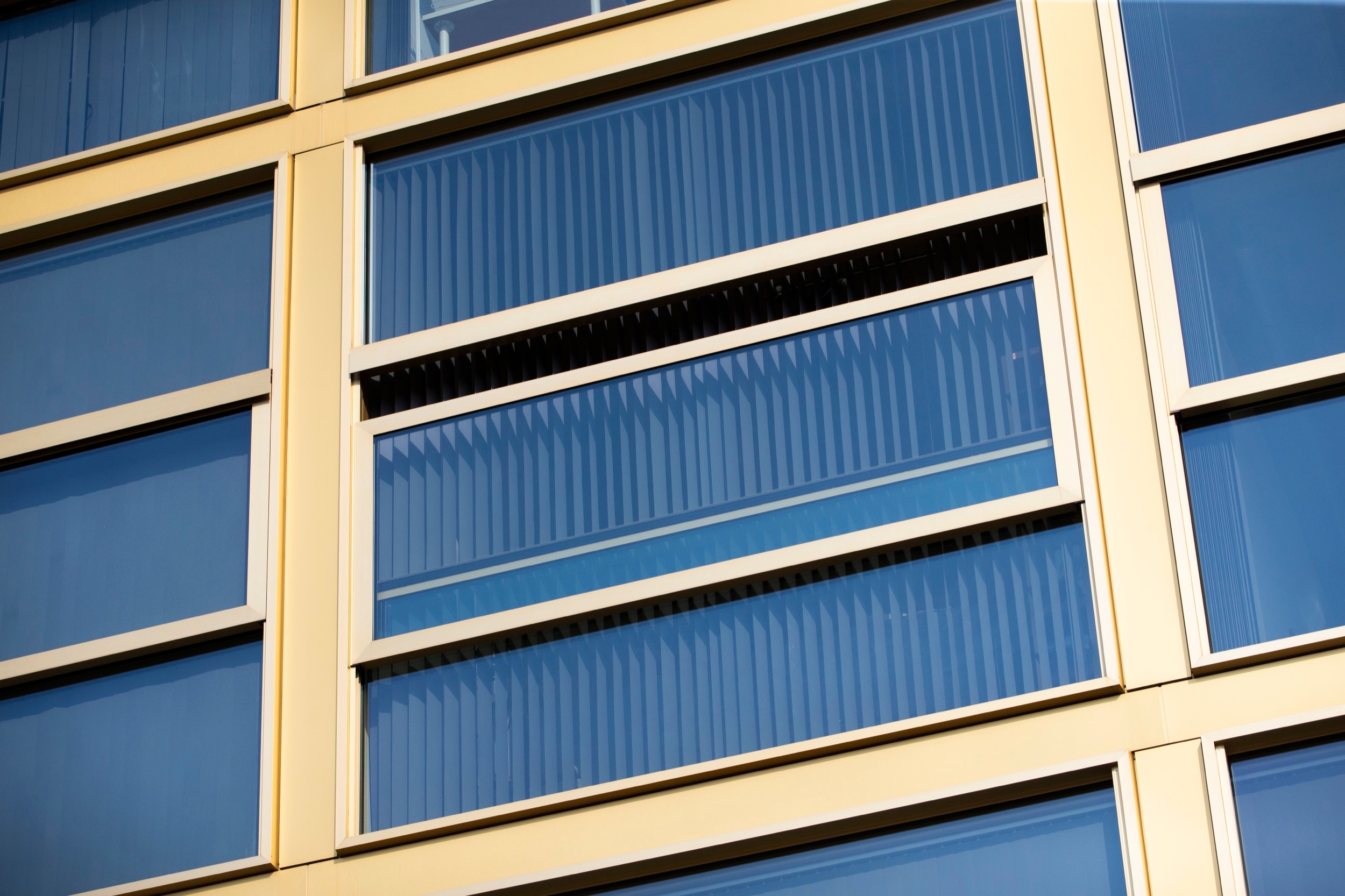 Vertical Blinds in Woongebouw Lighting