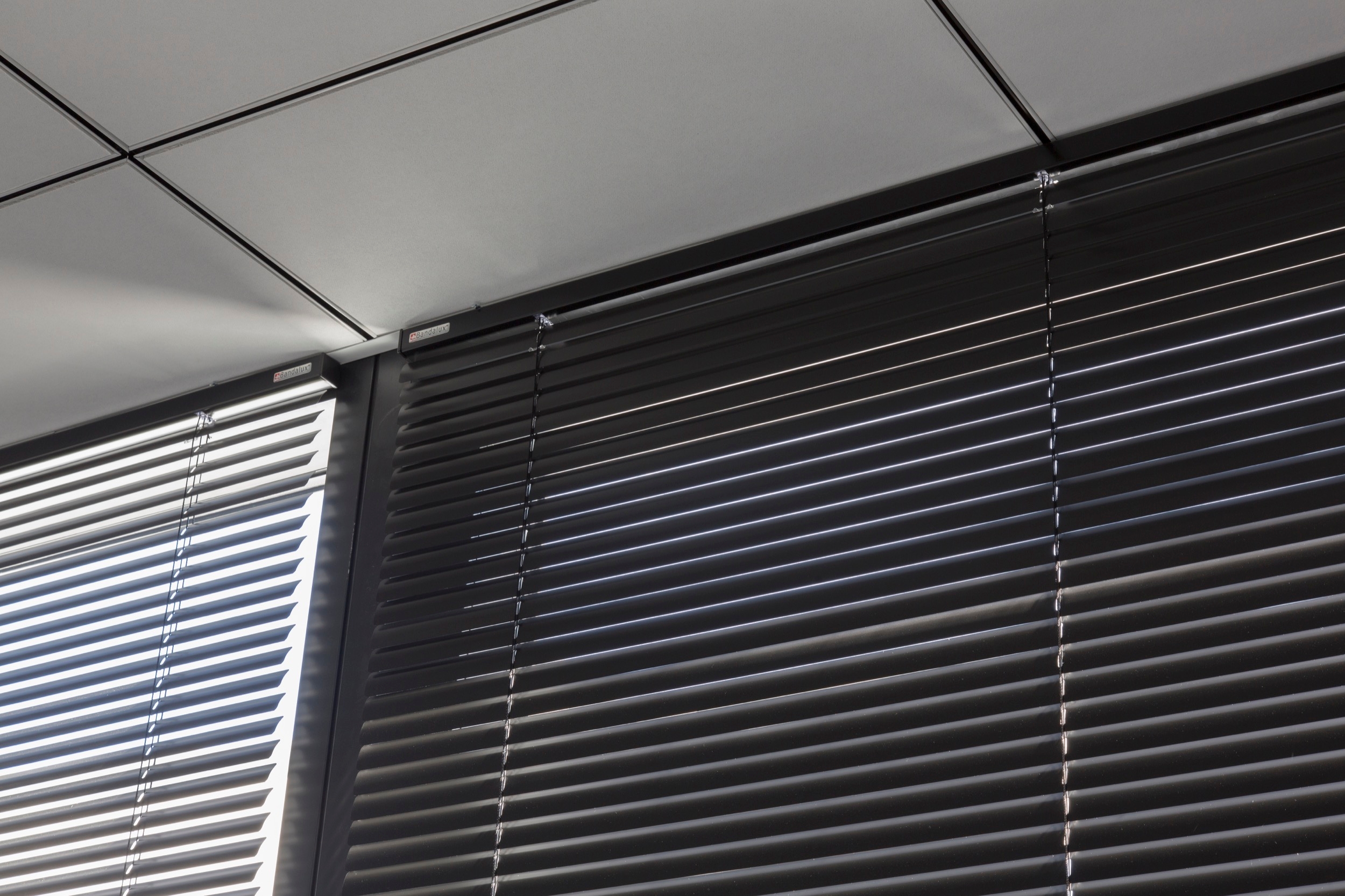 Aluminum Venetian Blinds in Thales Buildings