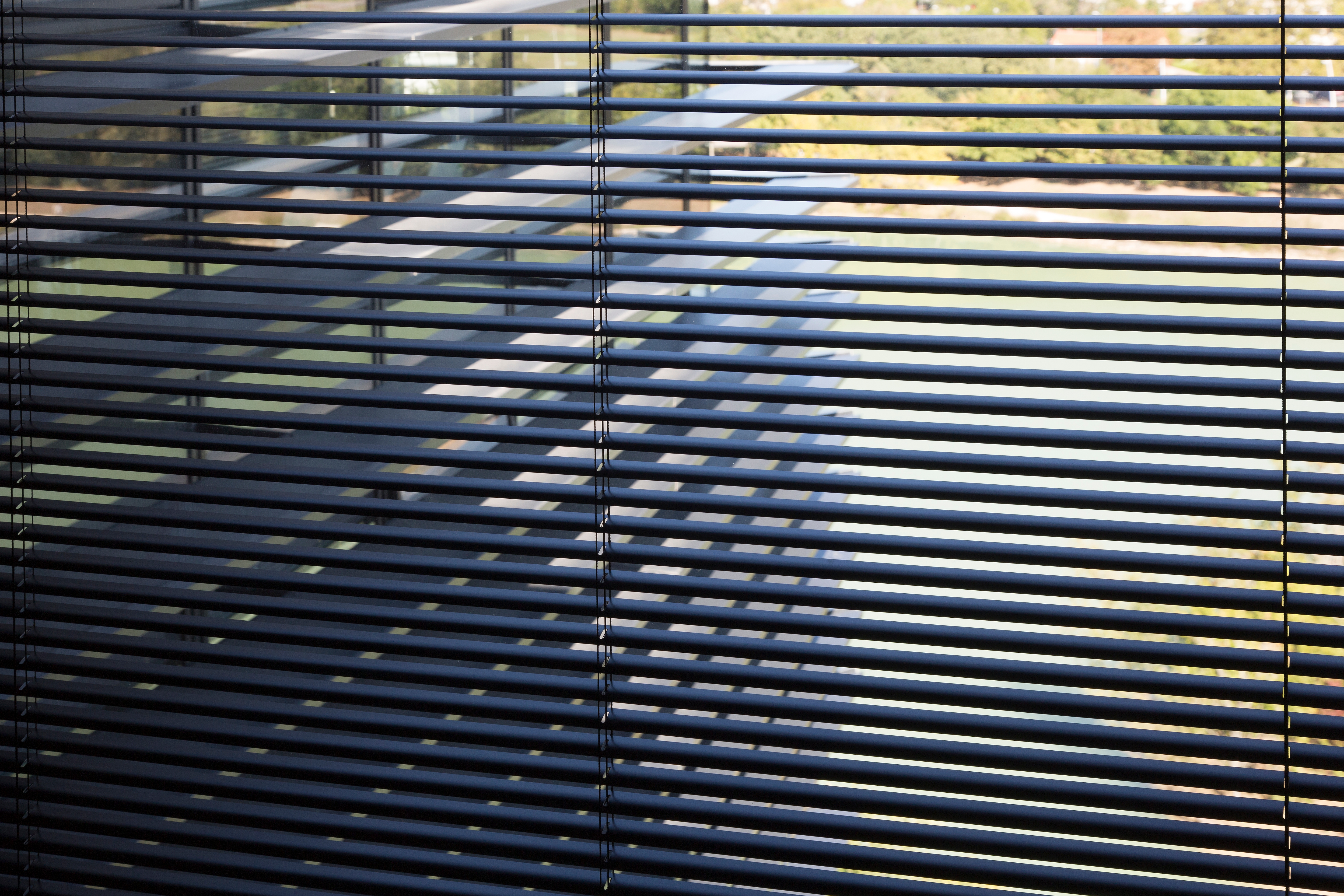 Aluminum Venetian Blinds in Thales Buildings
