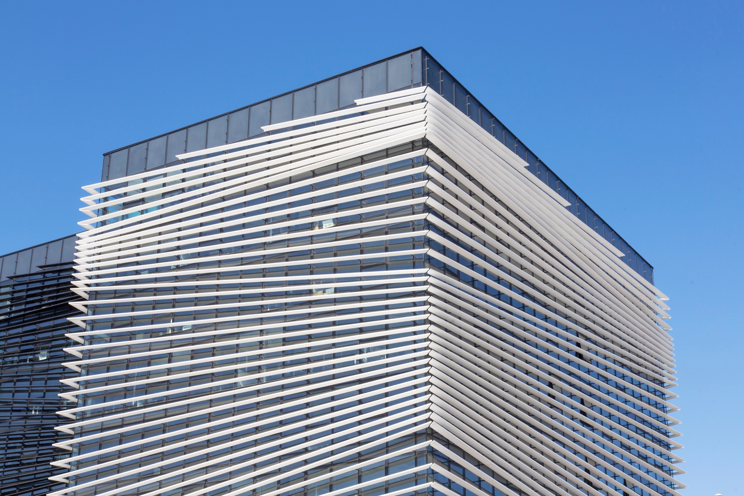 Aluminum Venetian Blinds in Thales Buildings