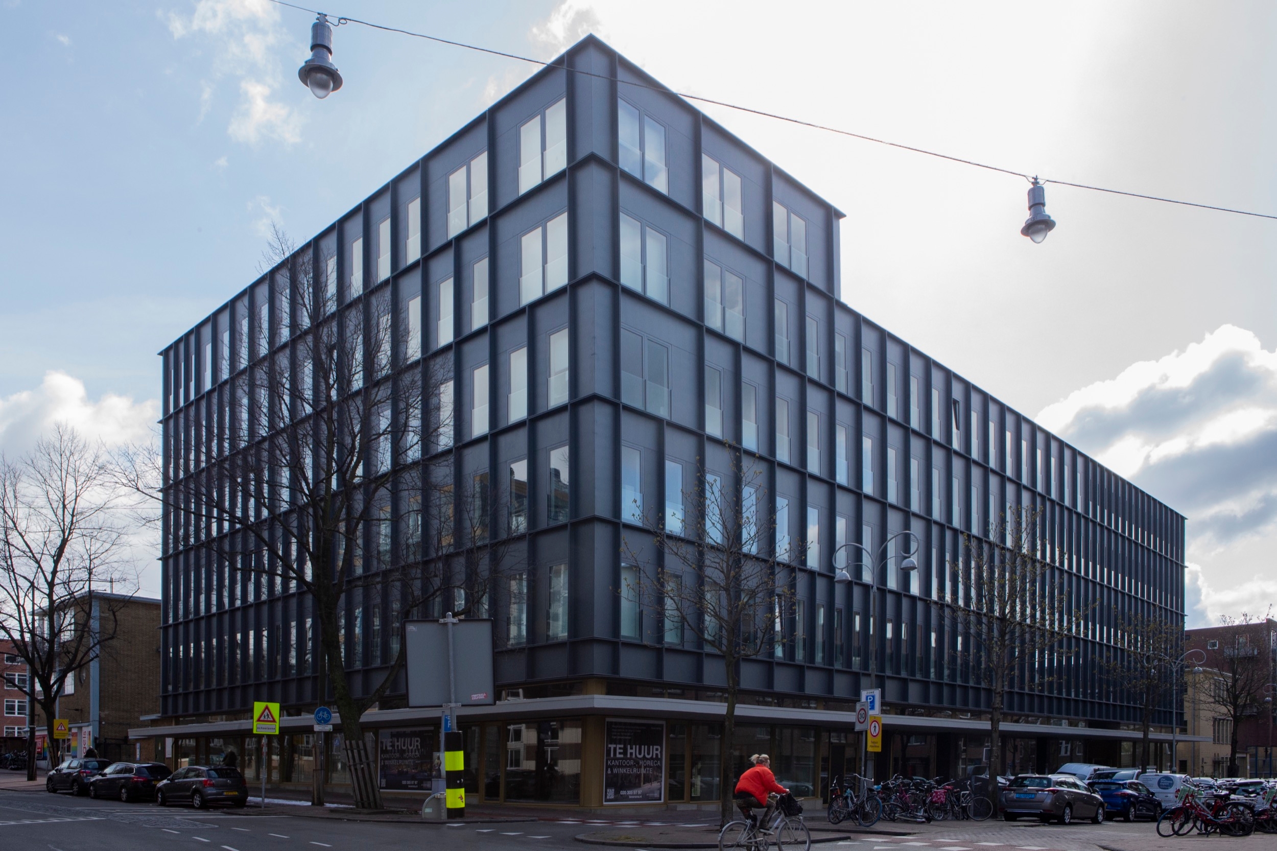 Roller Shades in DC Van Hall Building
