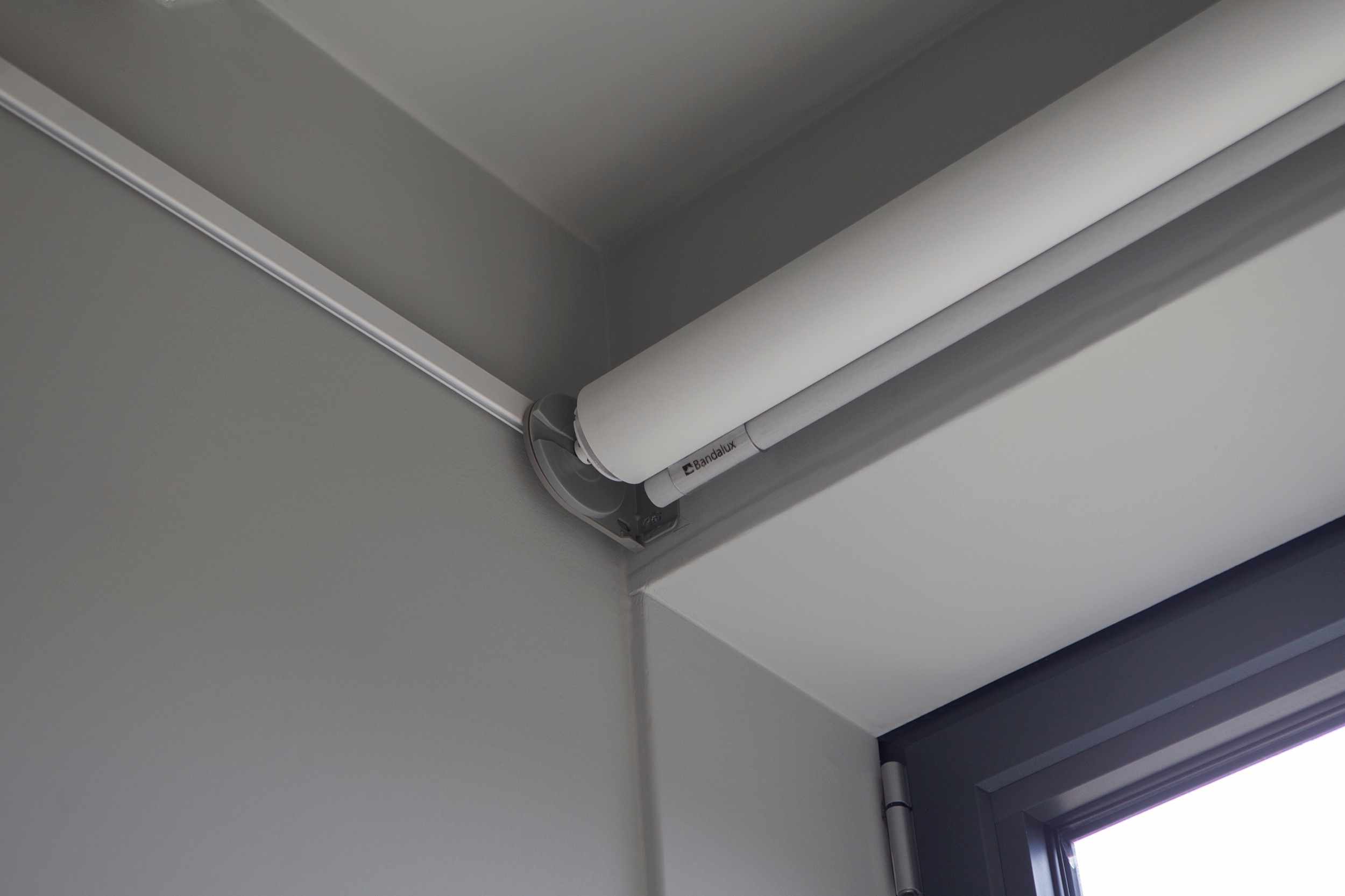 Roller Shades in DC Van Hall Building