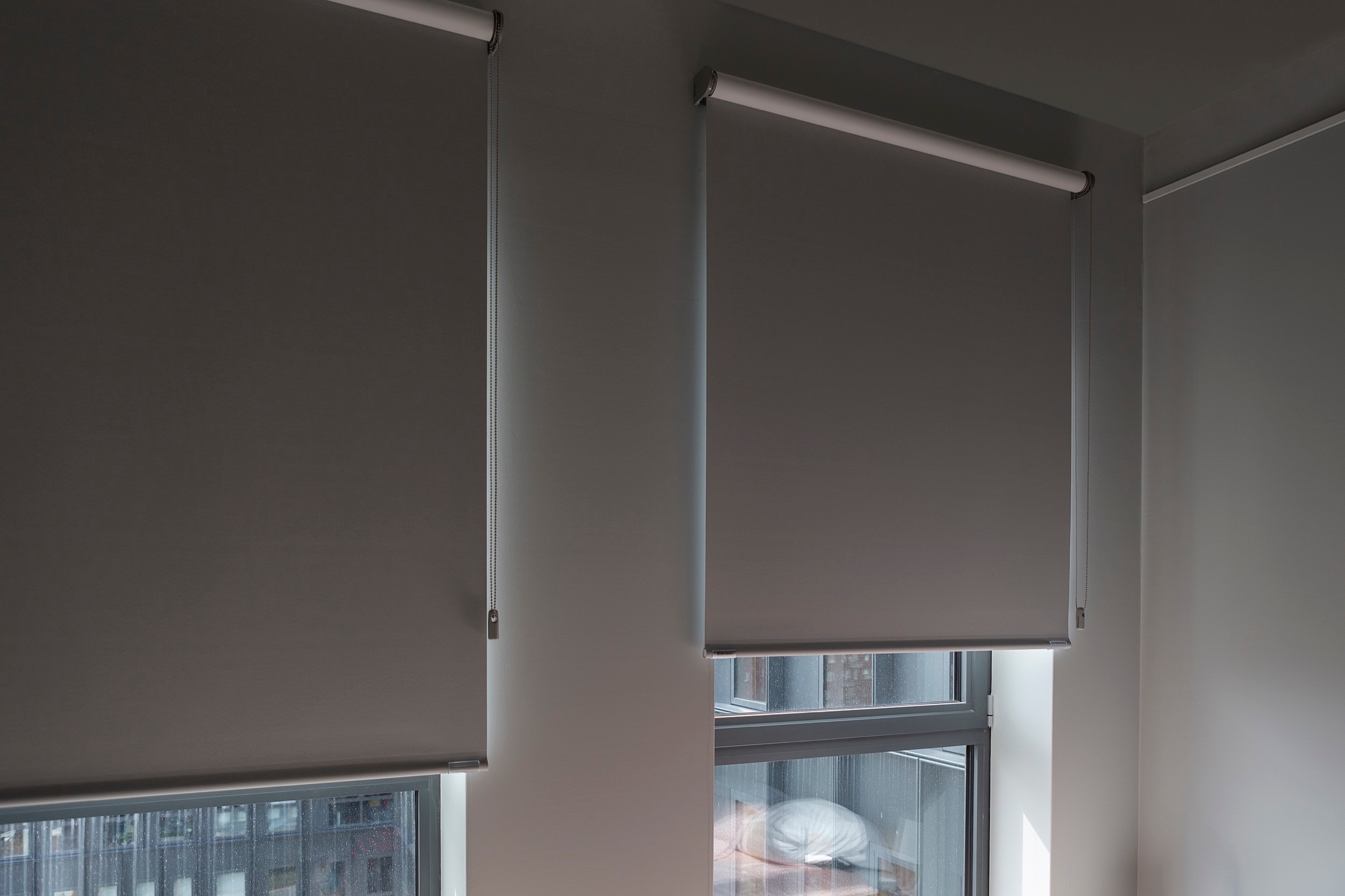 Roller Shades in DC Van Hall Building