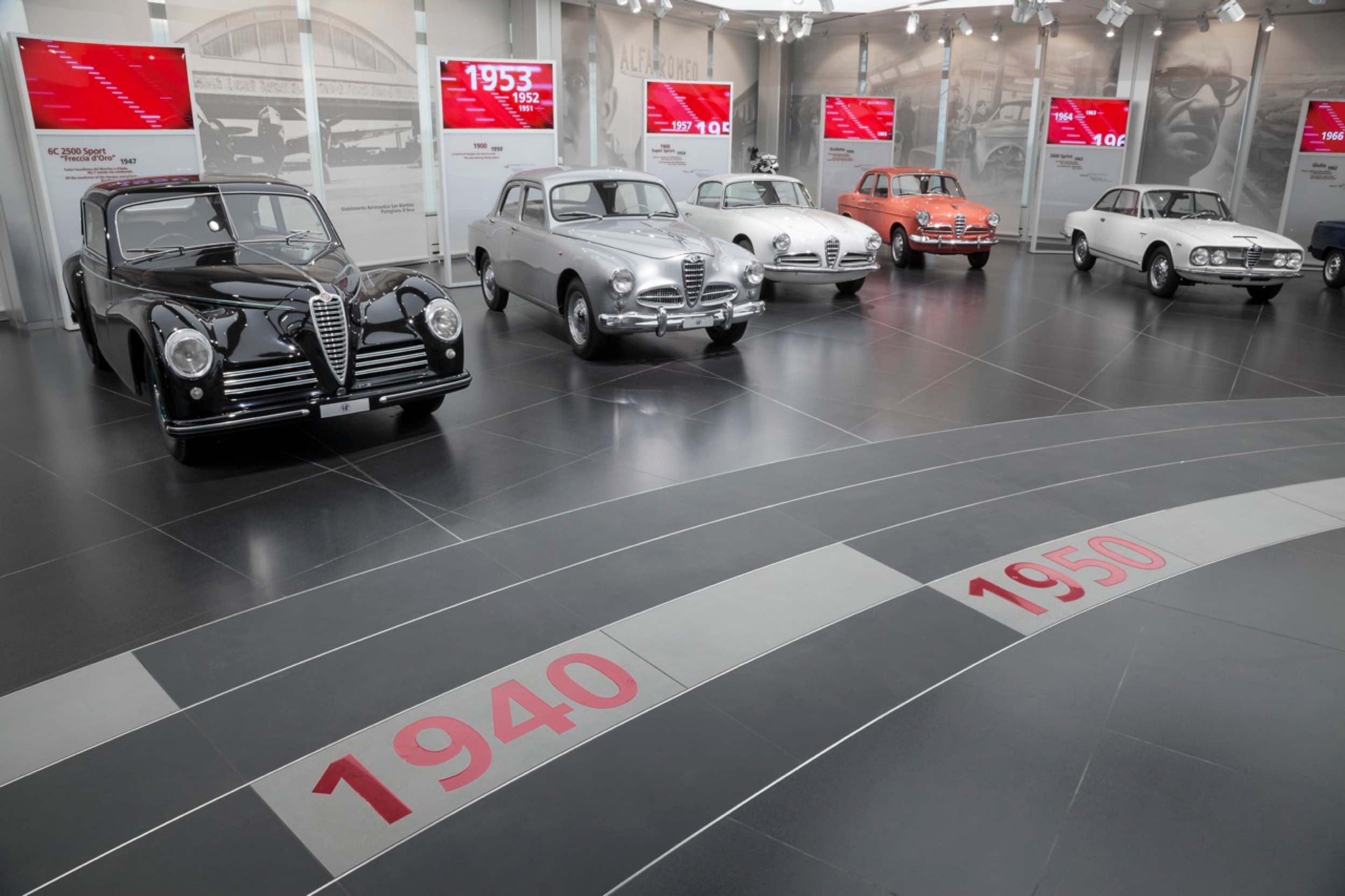 Box Roller Shades in Alfa Romero Museum