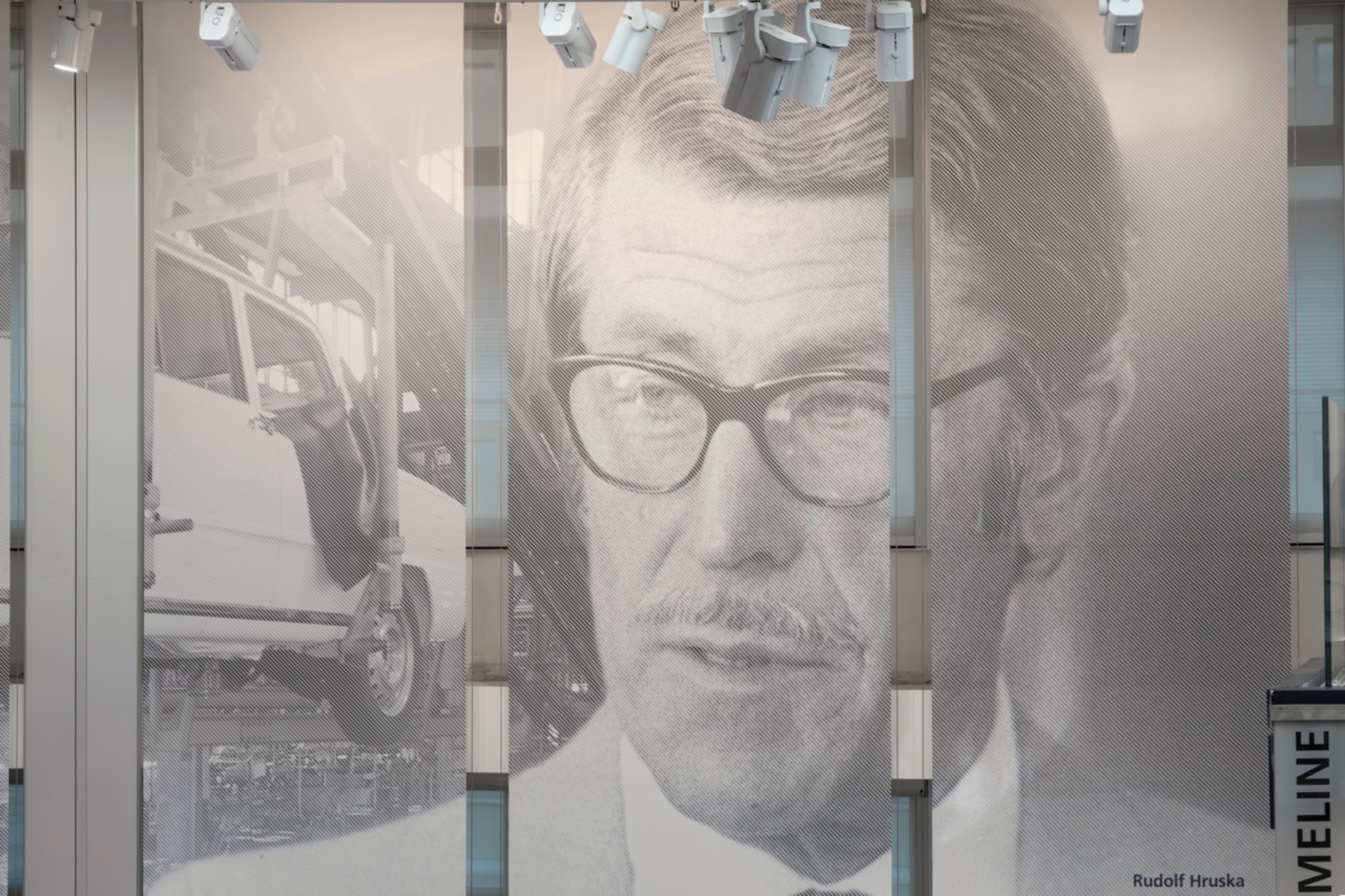 Box Roller Shades in Alfa Romero Museum