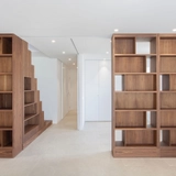 Sliding Shelving Partitions in the Colonia House