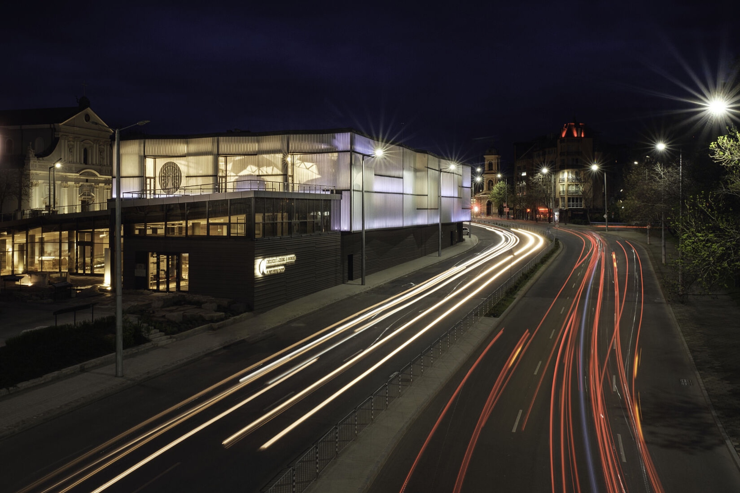 Profiled Glass in a Basilica in Plovdiv