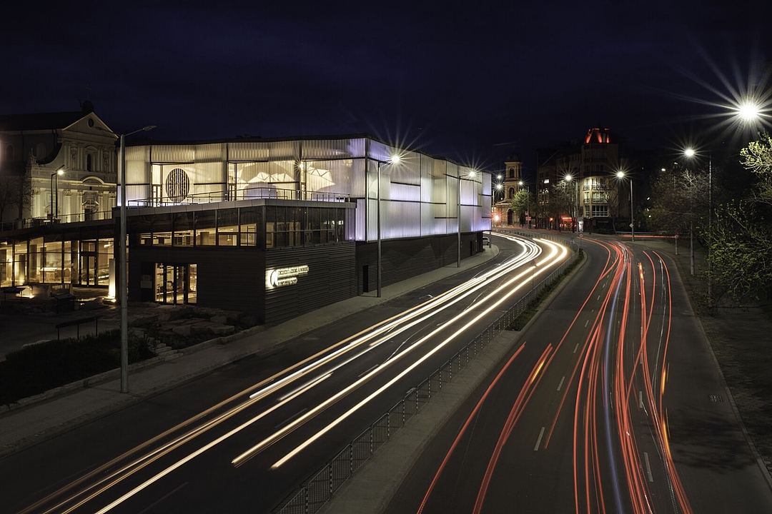 Profiled Glass in a Basilica in Plovdiv