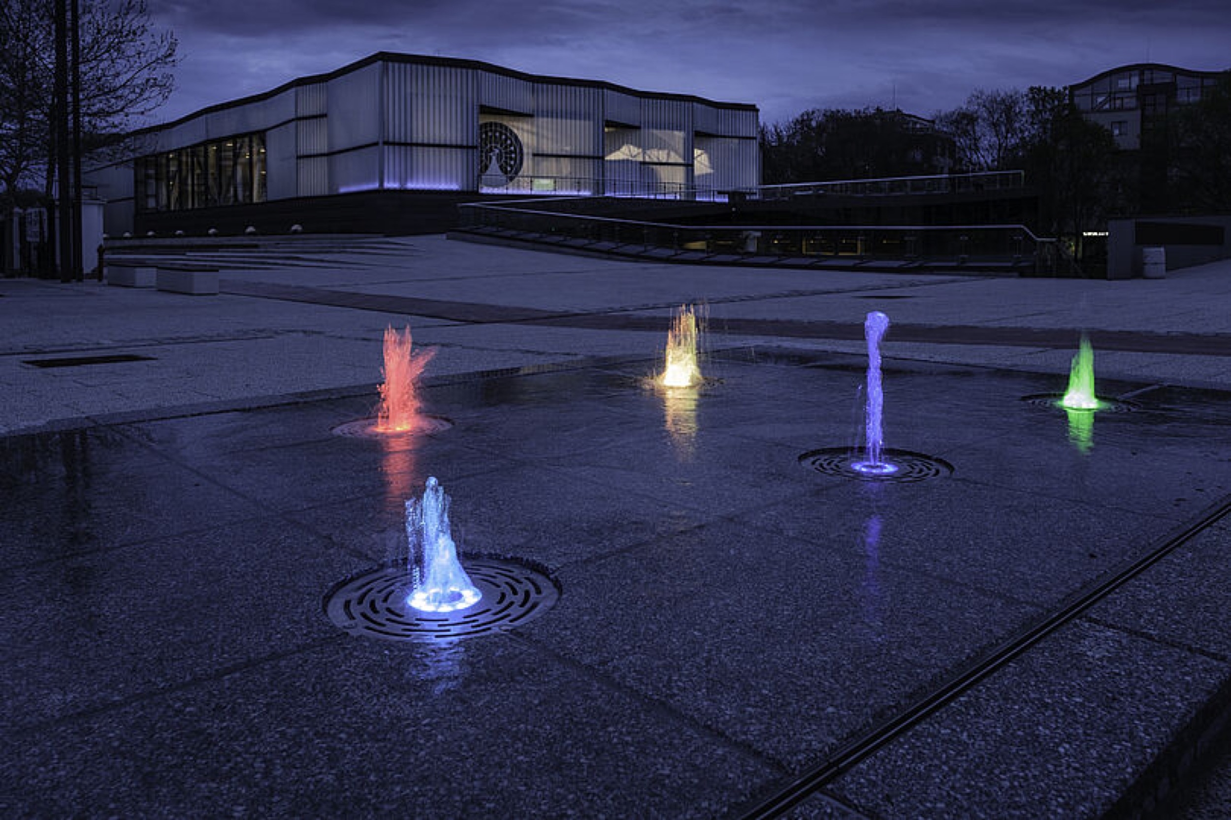 Profiled Glass in a Basilica in Plovdiv