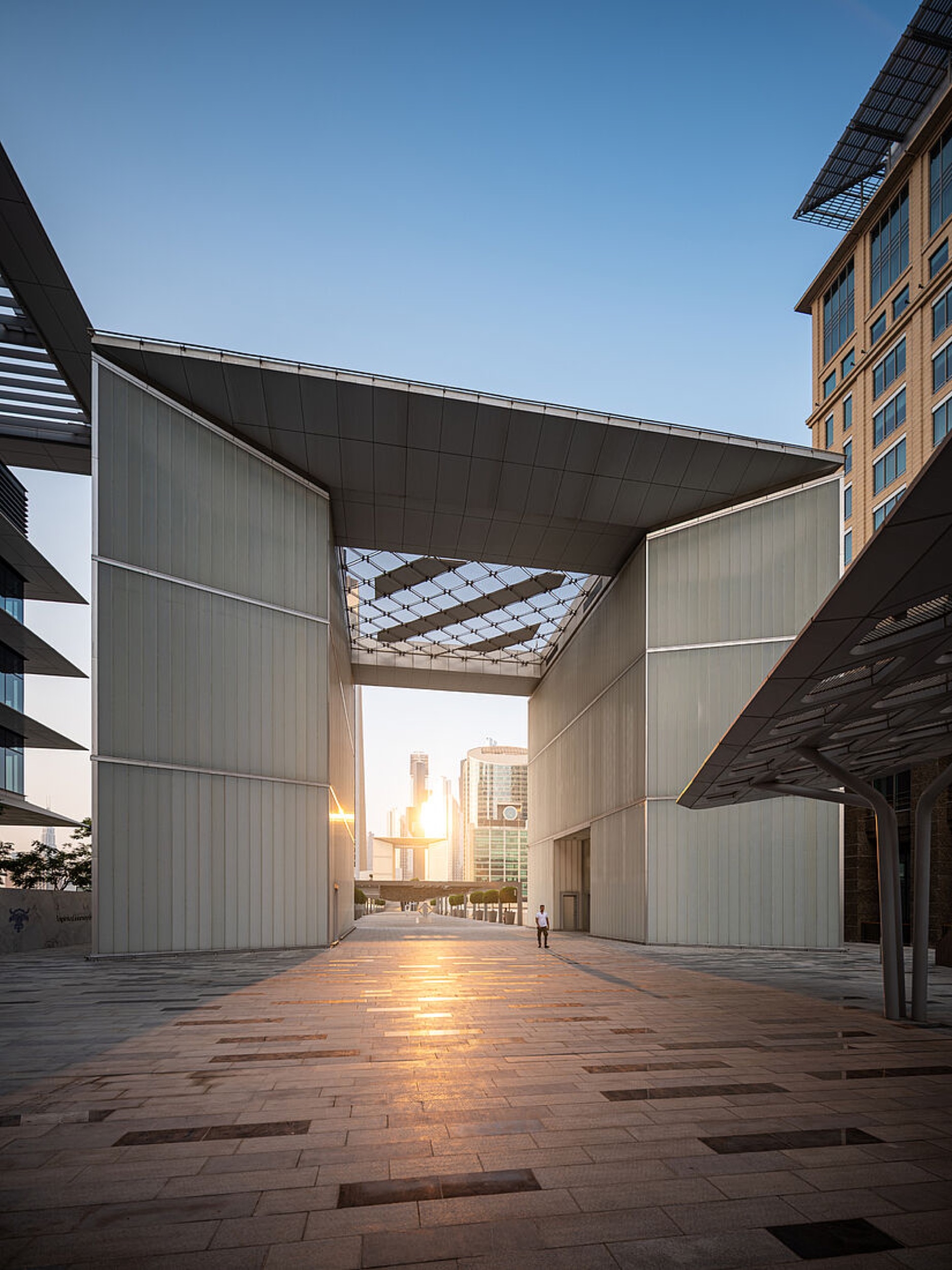Profiled Glass in The Gate Building