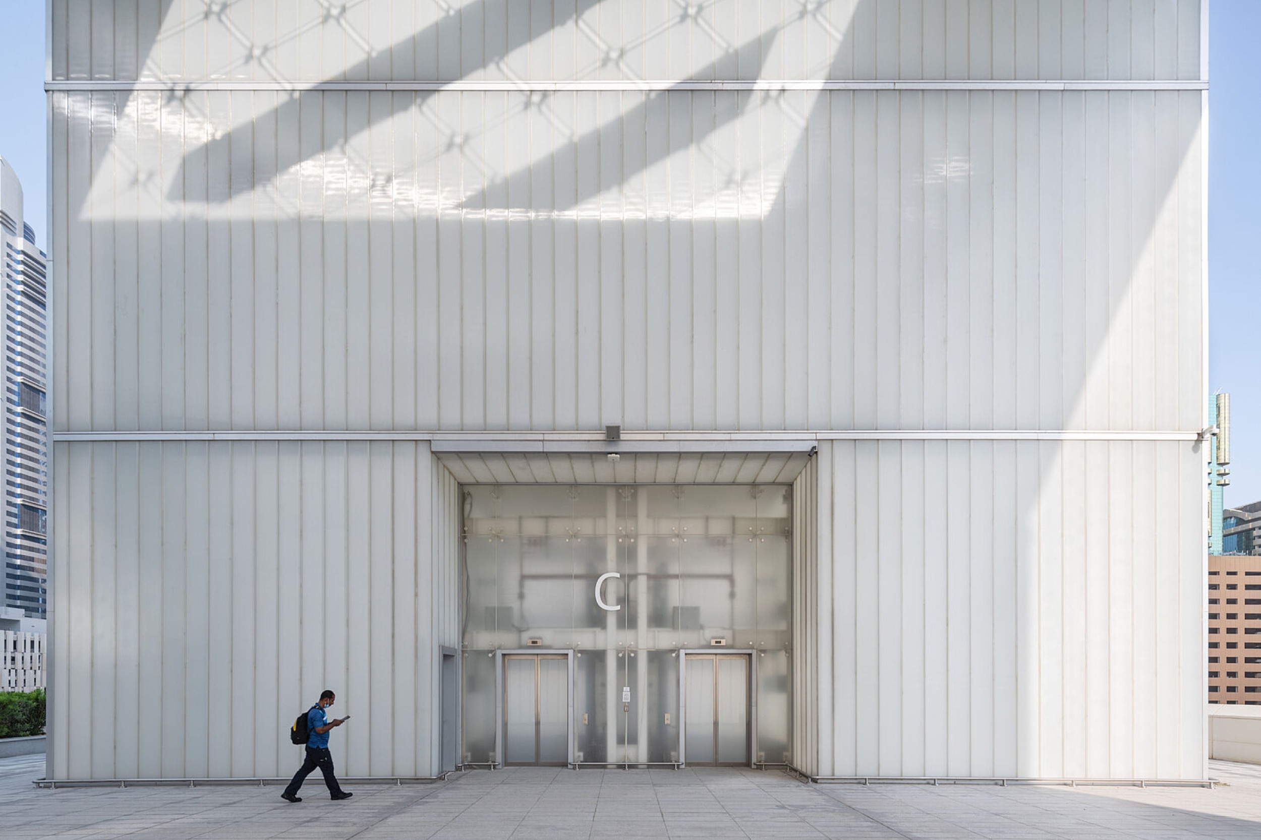 Profiled Glass in The Gate Building