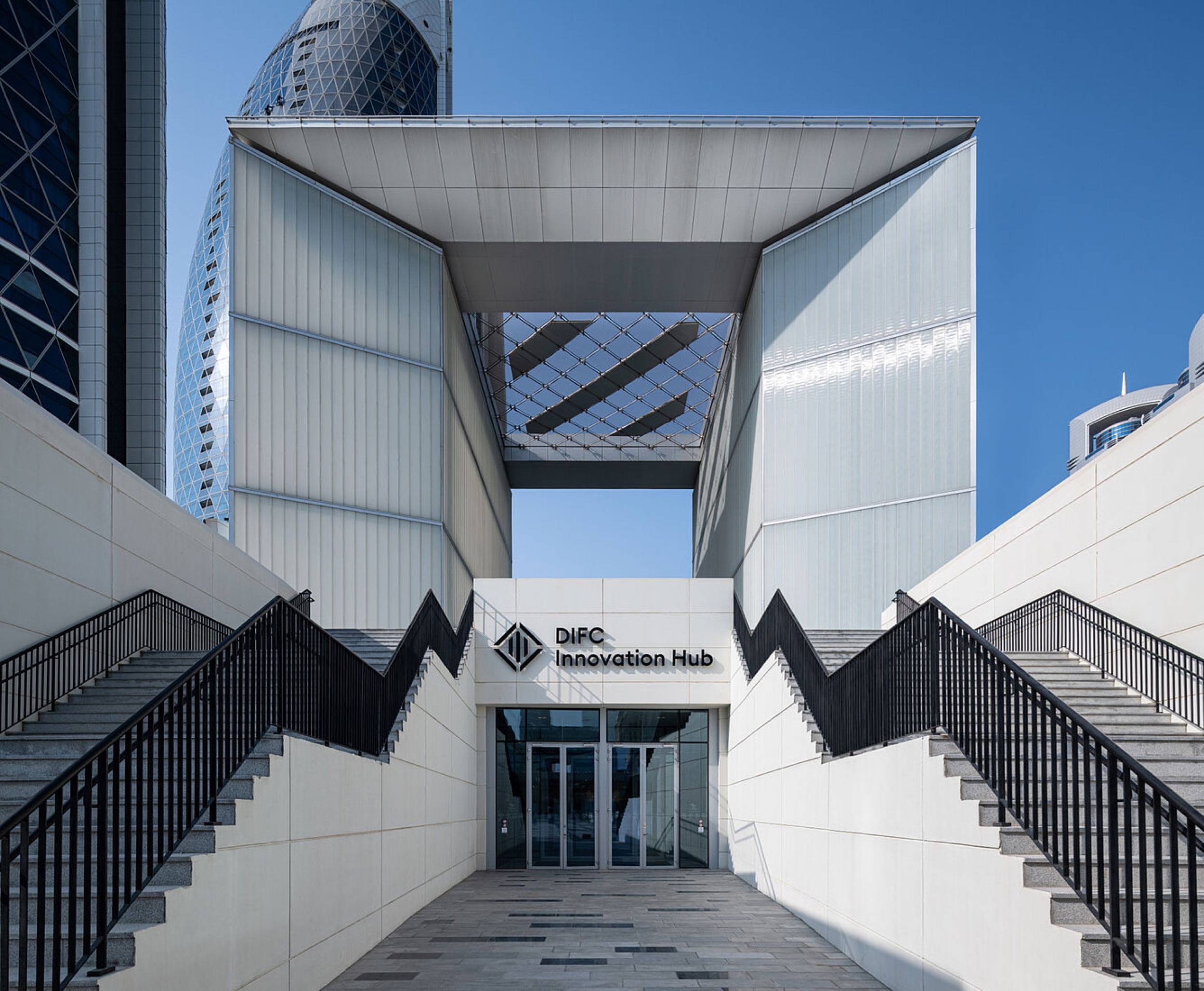 Profiled Glass in The Gate Building