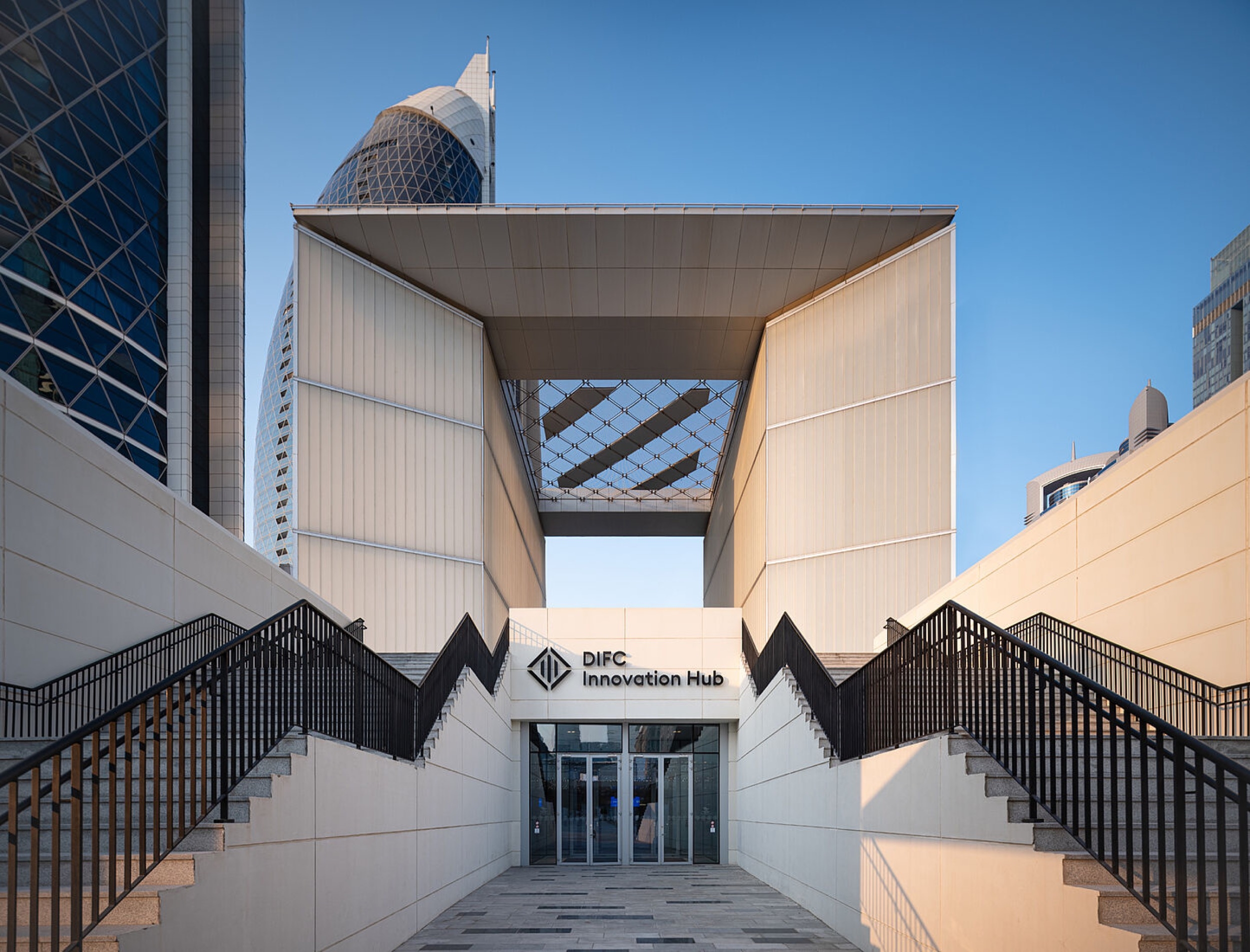Profiled Glass in The Gate Building