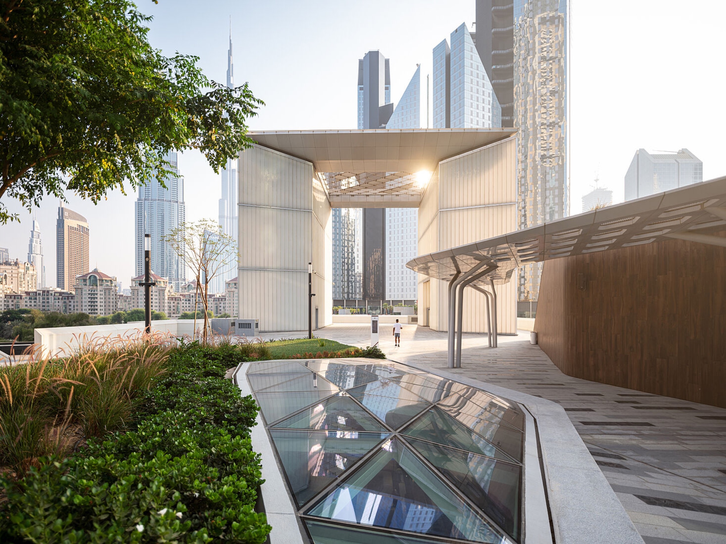 Profiled Glass in The Gate Building