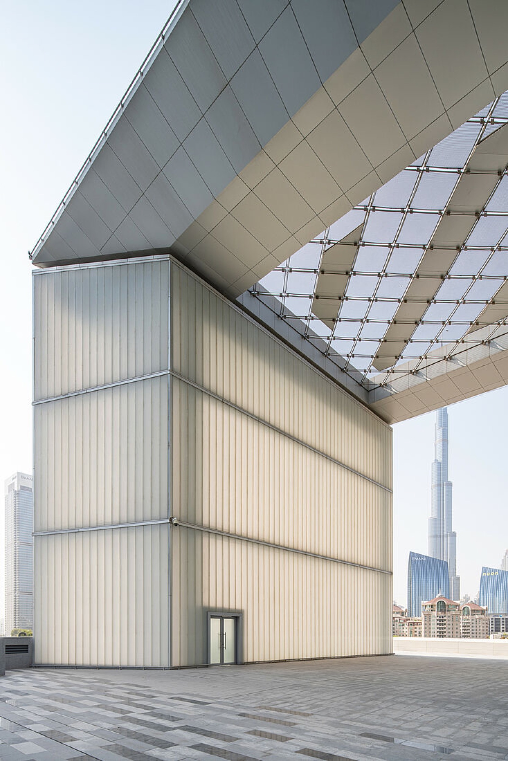 Profiled Glass in The Gate Building