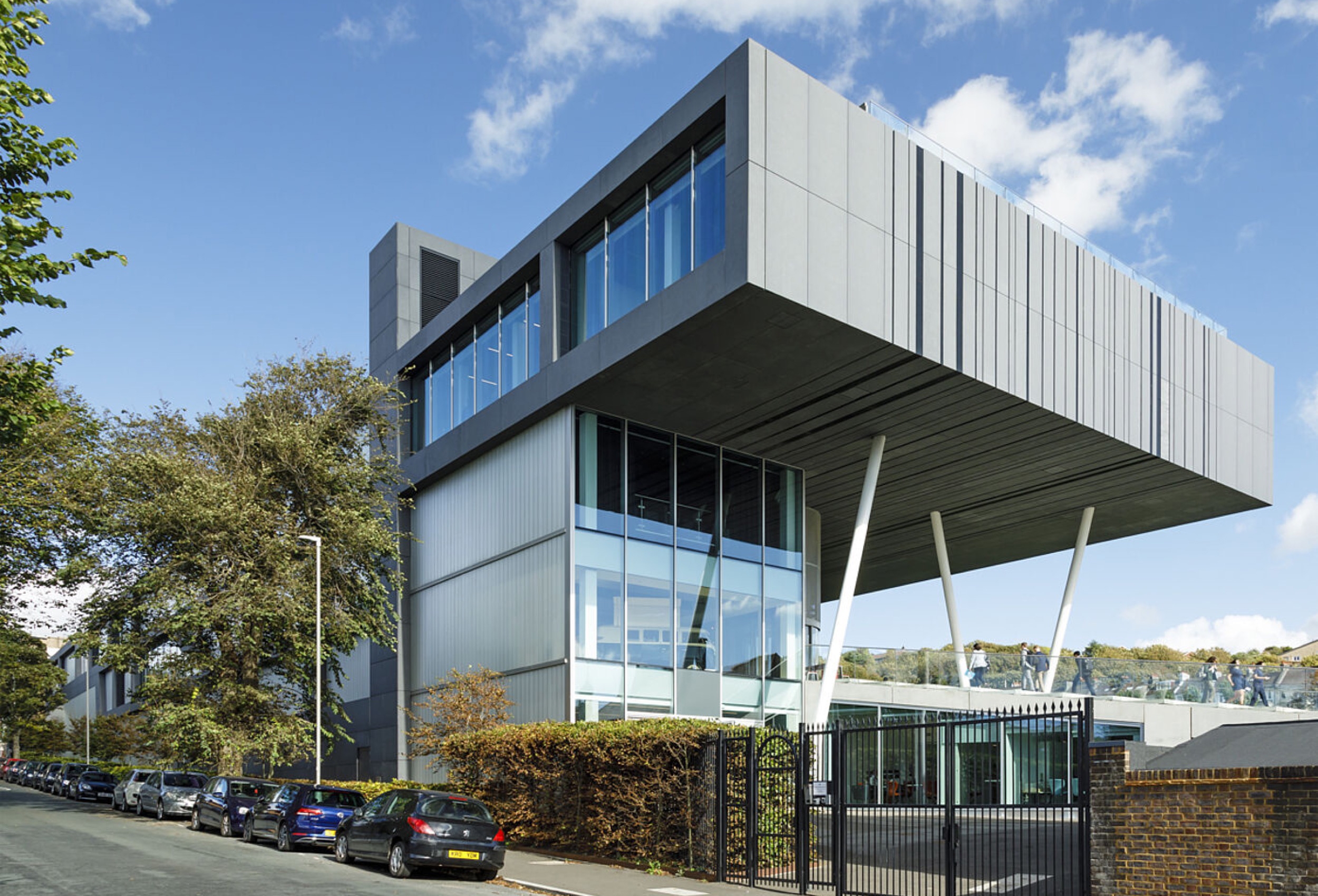 Profiled Glass in Brighton College