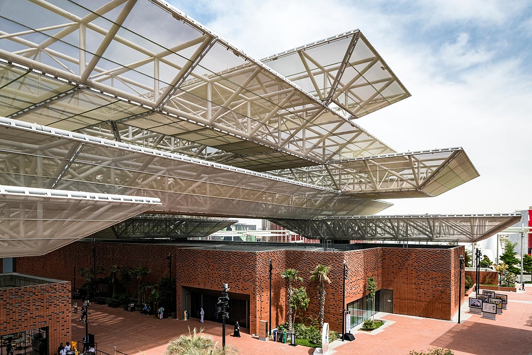 Ceramic Facade System in Opportunity Pavilion