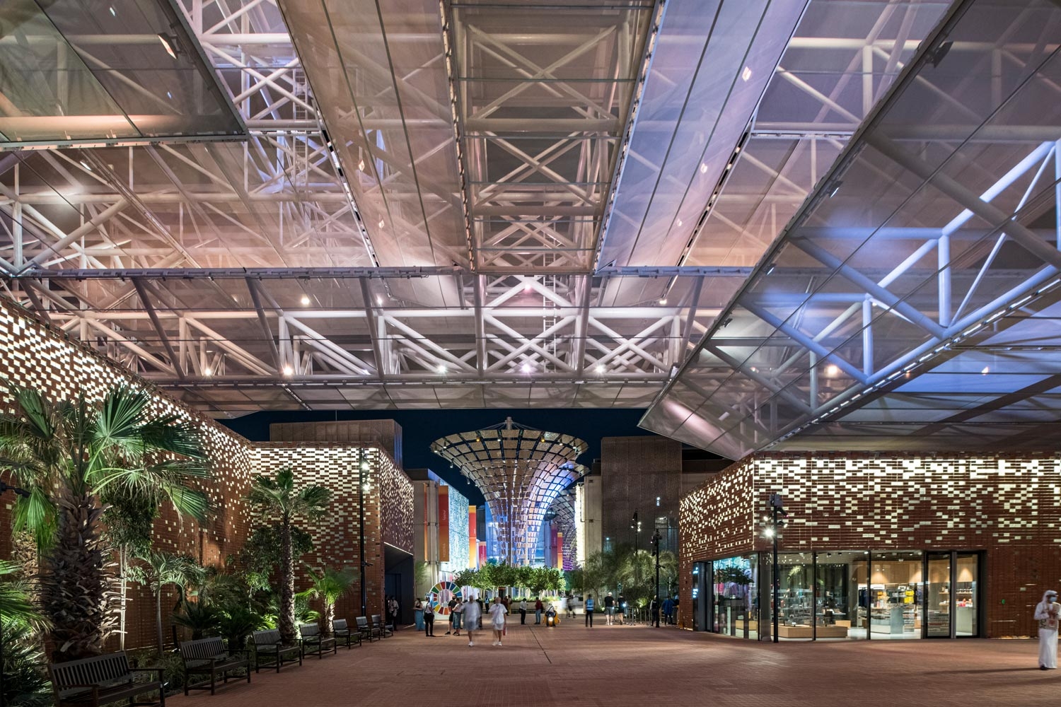 Ceramic Facade System in Opportunity Pavilion