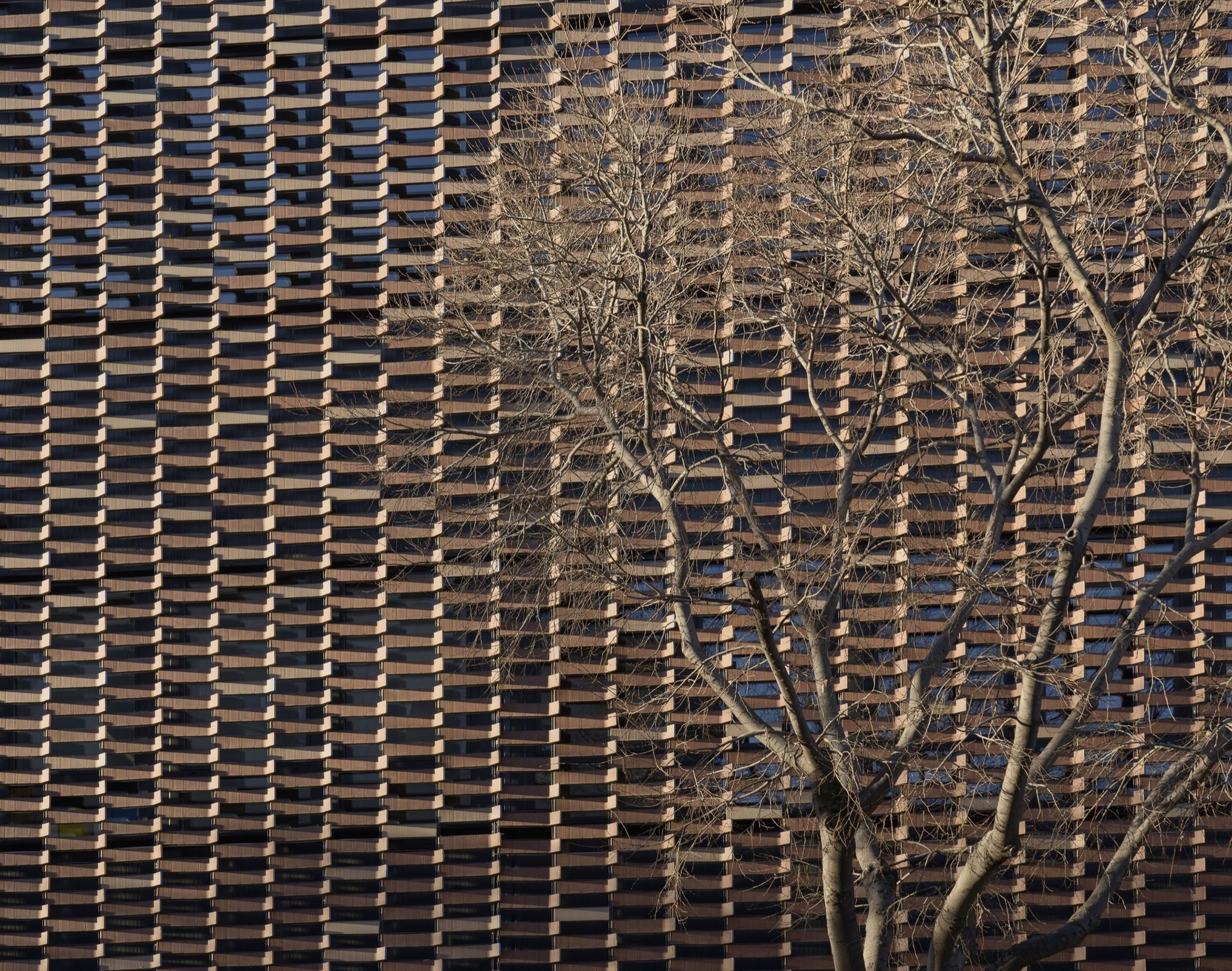 Ceramic Fabric Envelope on Hospital Sant Pau