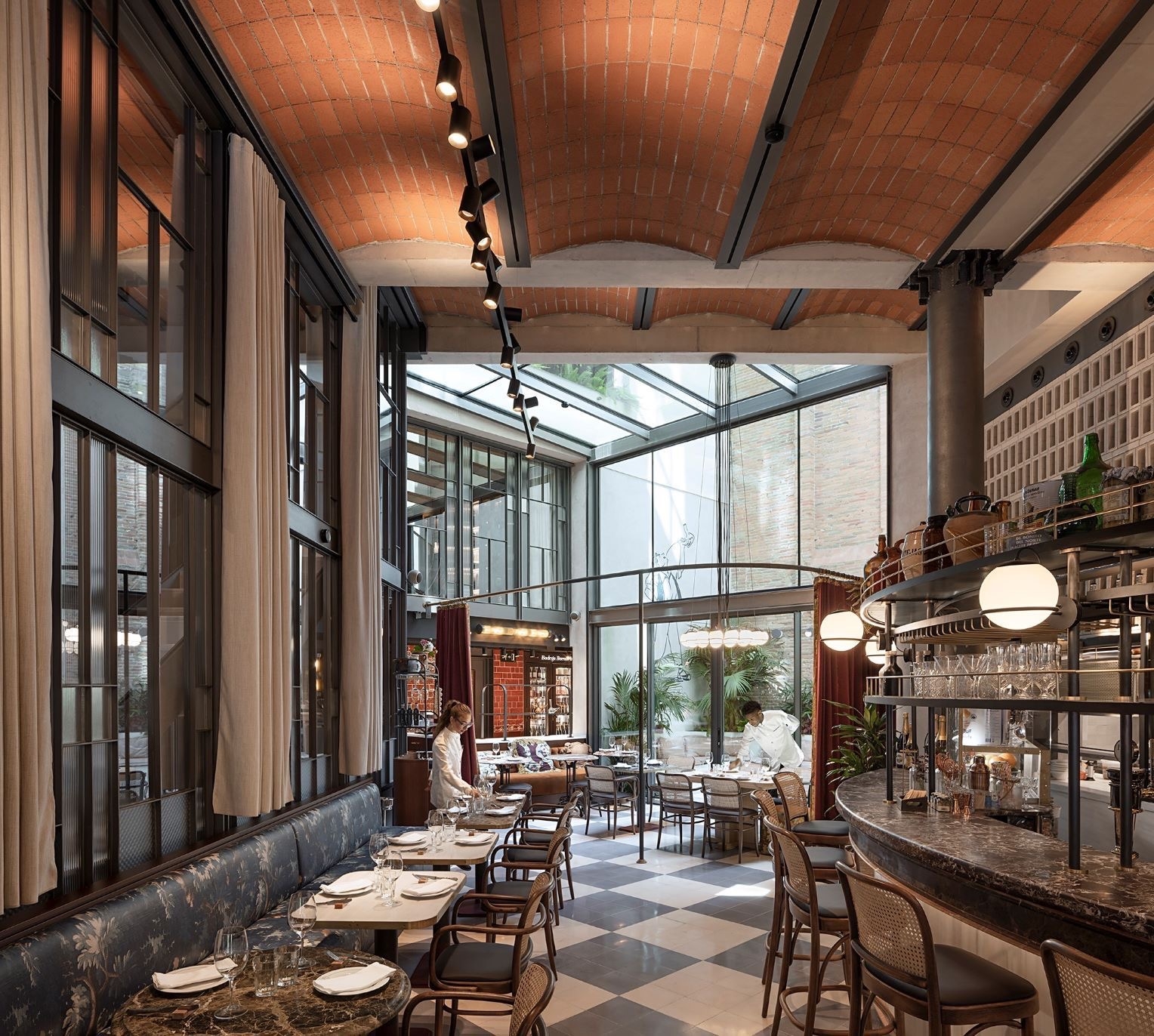 Ceramic Structural System in Hotel Sant Antoni