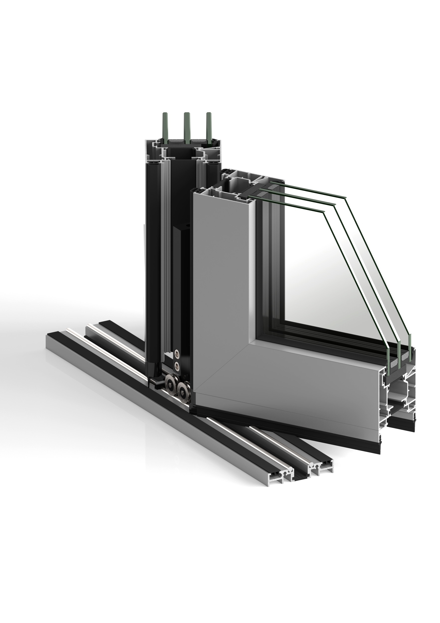 Folding Sliding Door System - STRUGAL S75RP FD NOVA