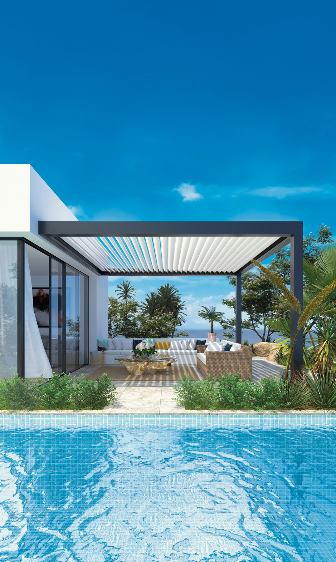 STRUGAL Bioclimatic Pergola - ST Libertia