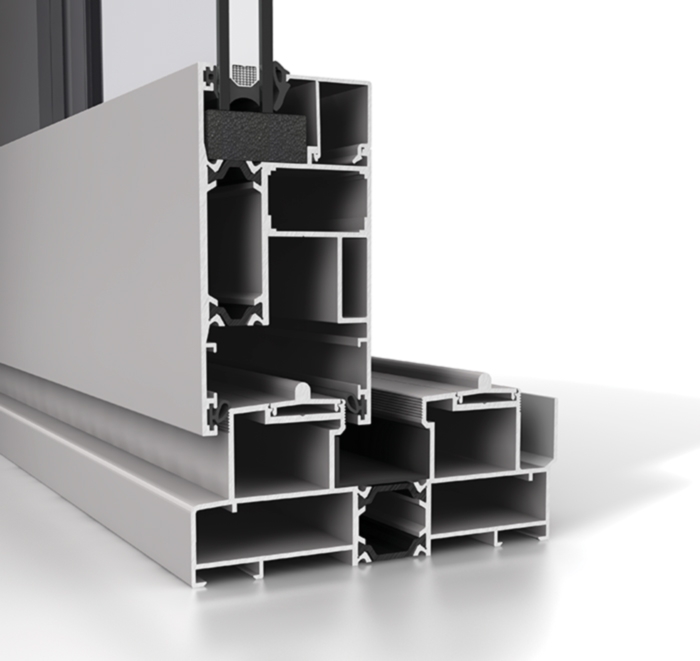 Lift and Slide Window Track - STRUGAL S125RP