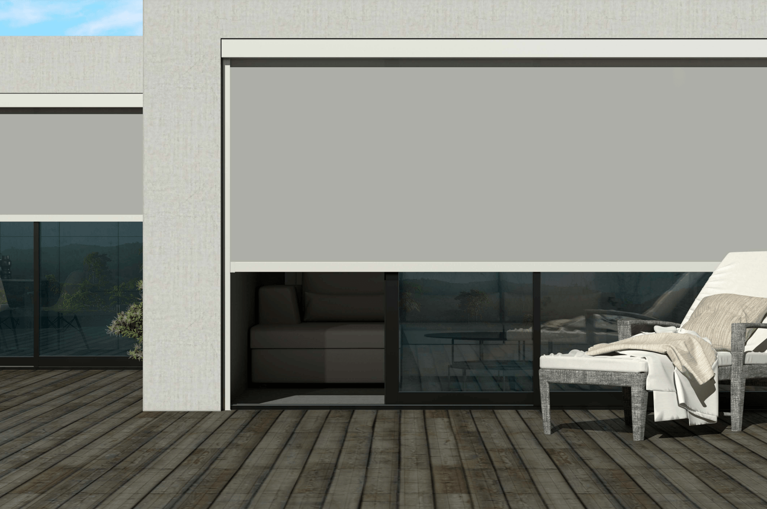 Vertical Awning - STRUGAL ST9 & ST11 Screens