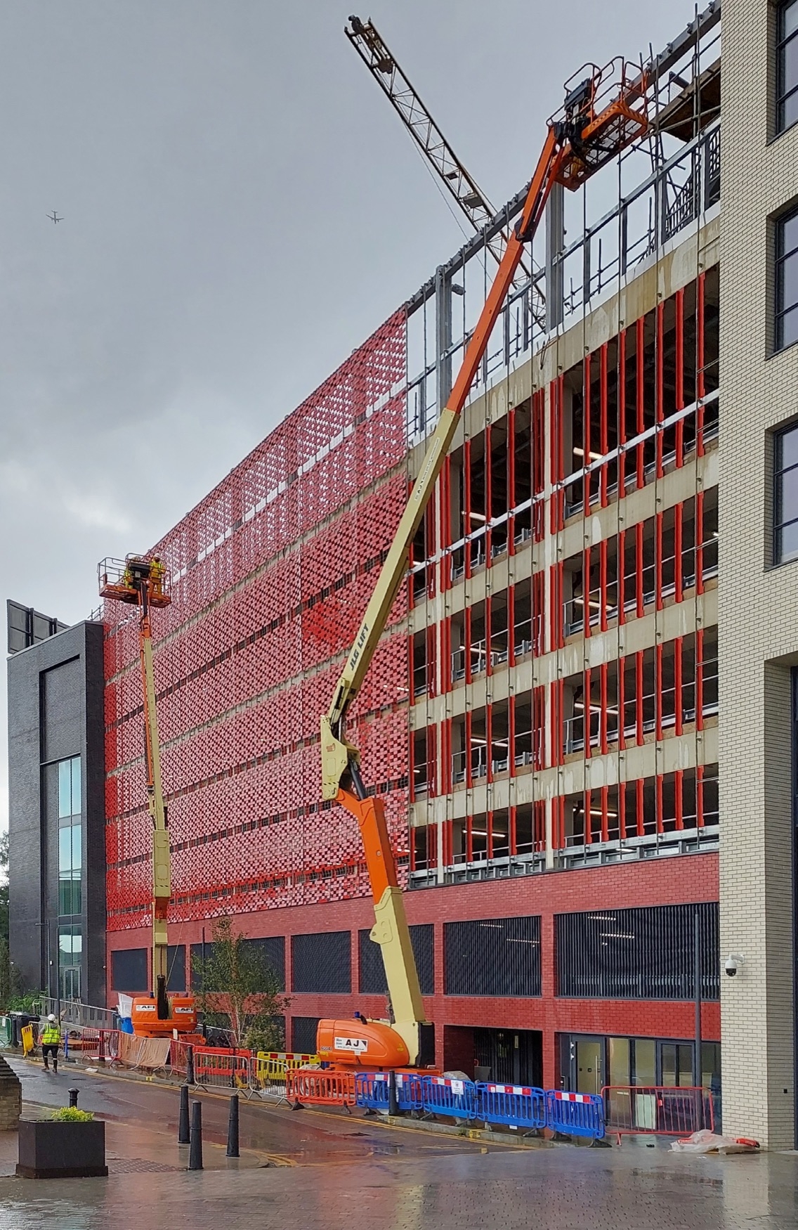 Ceramic Curtain System in London Island Carpark