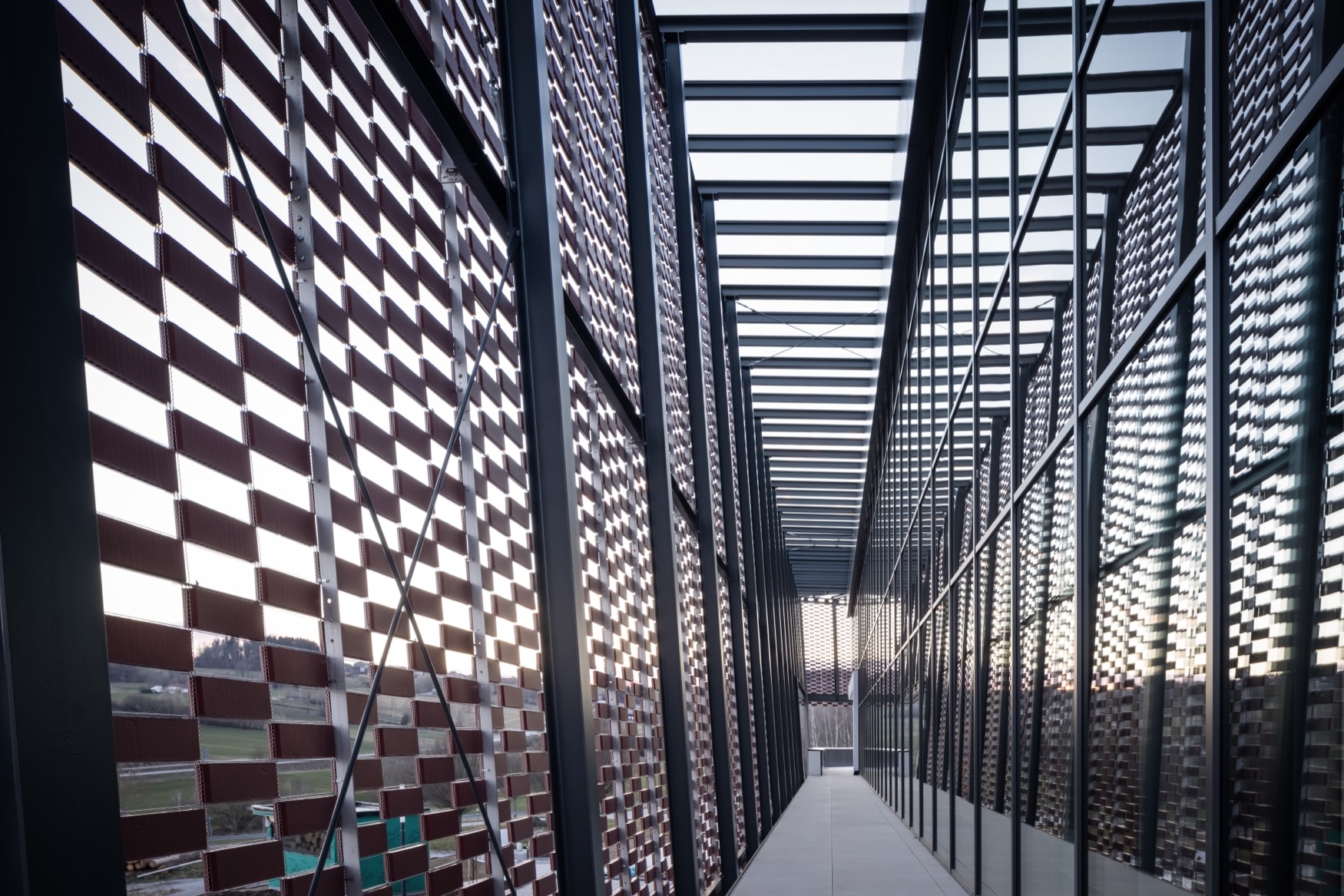 Ceramic Facade System in Penzkopfer Headquarters