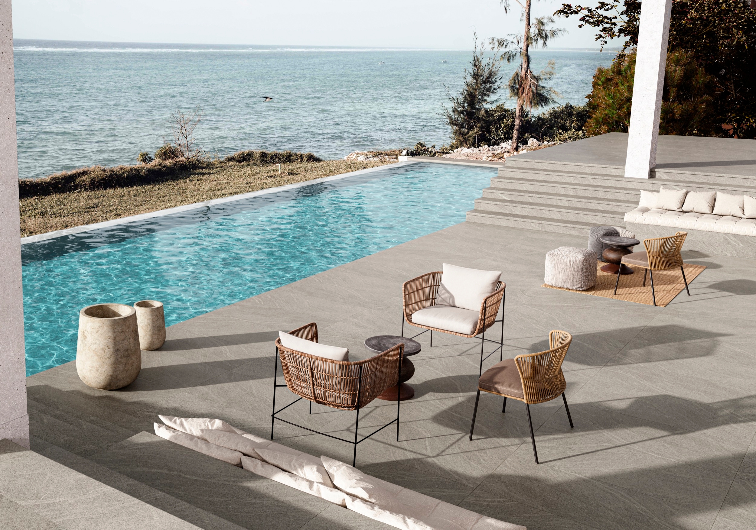 Residential and Pool Flooring - Natural Stones