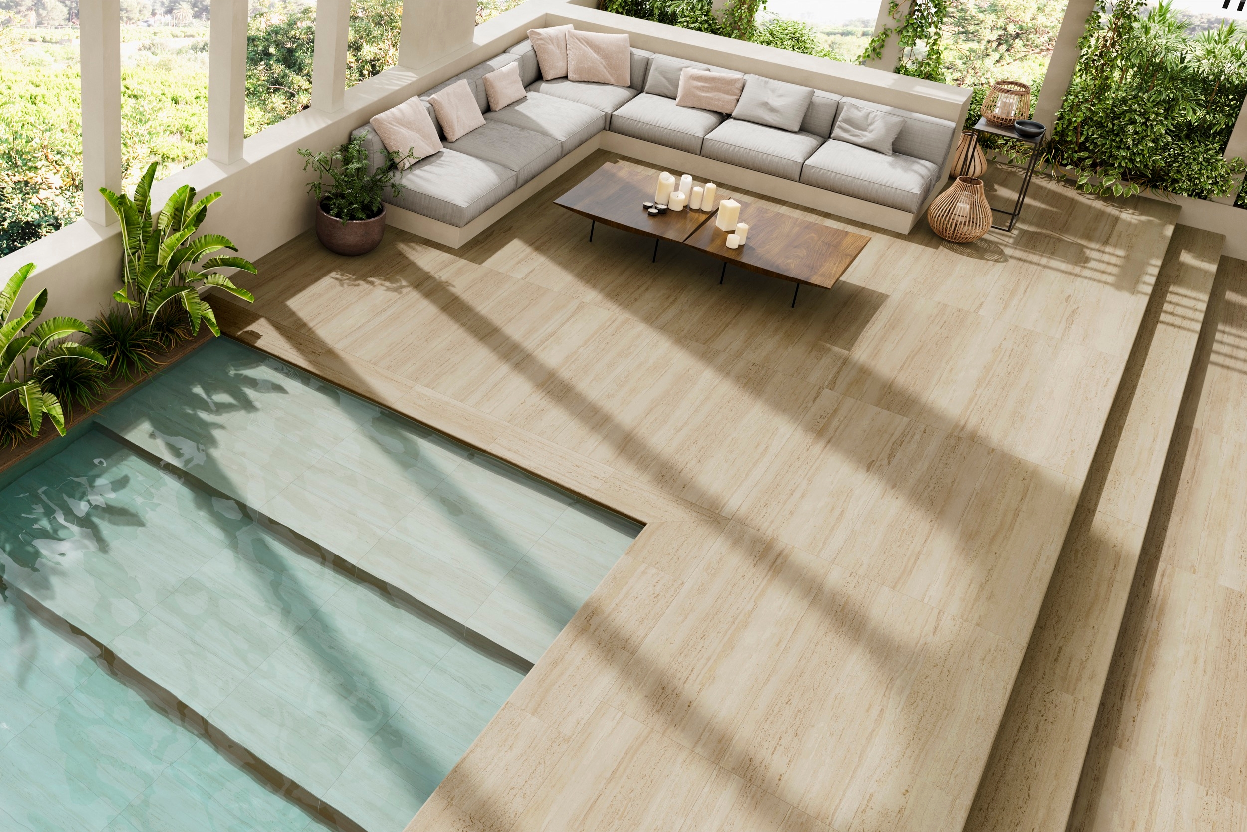 Residential and Pool Flooring - Natural Stones