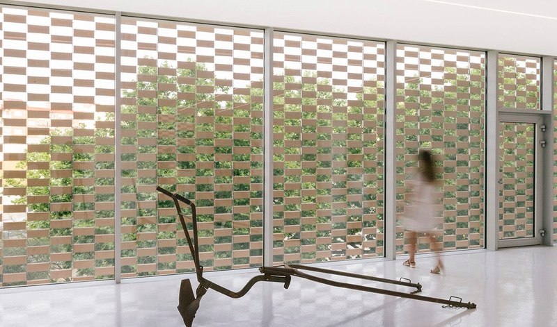 Ceramic Lattice Facade in La Gota Museum