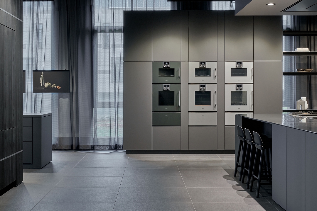 Gaggenau steam outlet combi oven
