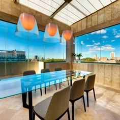 Frameless Glazing System for Interiors