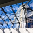 Dome Glass Covering in Smart Plaza Shopping Center