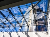 Dome Glass Covering in Smart Plaza Shopping Center