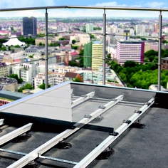 Sistemas ZinCo para techos verdes peatonales