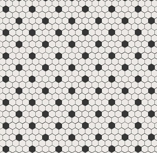 Dots mosaic tiles