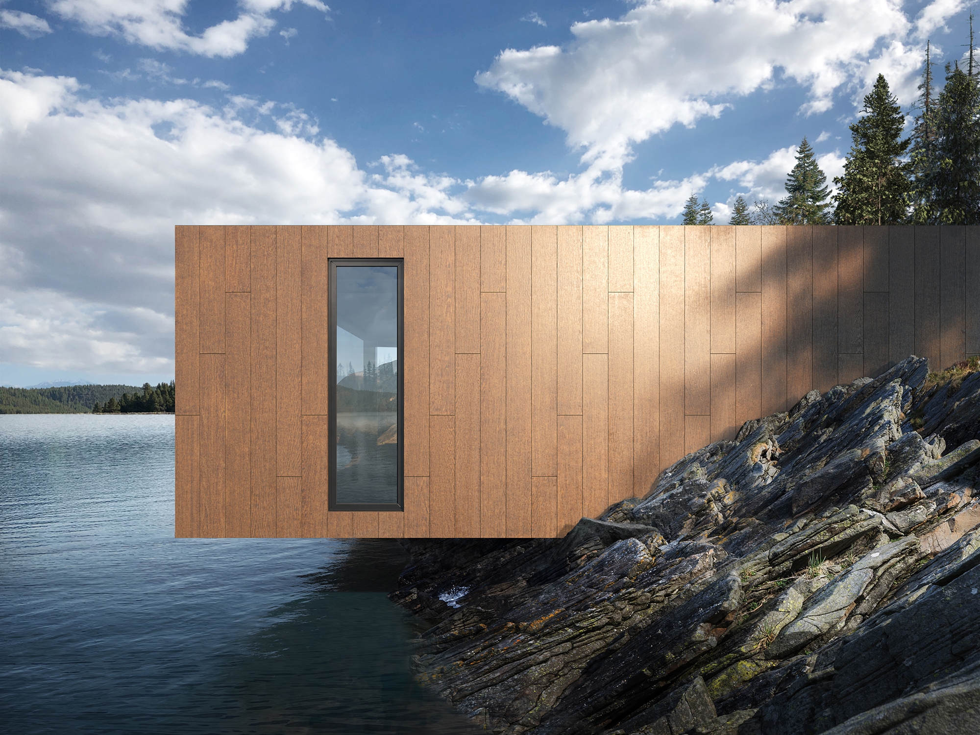 Wood Cladding - NATURCLAD-B